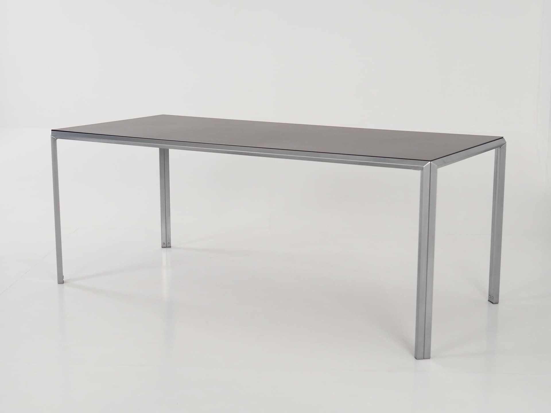 Biurko, aluminium szczotkowane szare, Montana Furniture, Dania, lata 80. - 64008