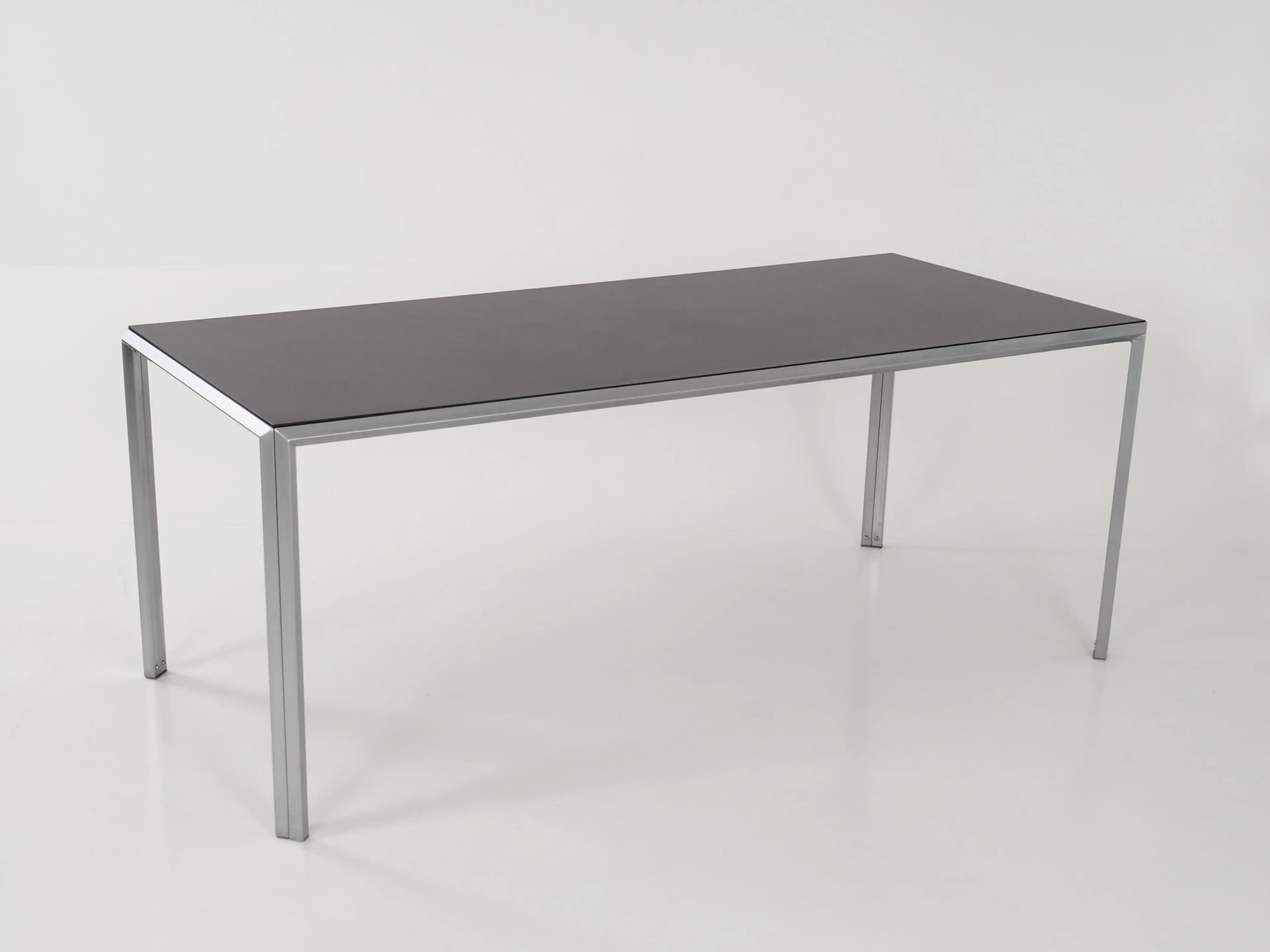Biurko, aluminium szczotkowane szare, Montana Furniture, Dania, lata 80. - 32850