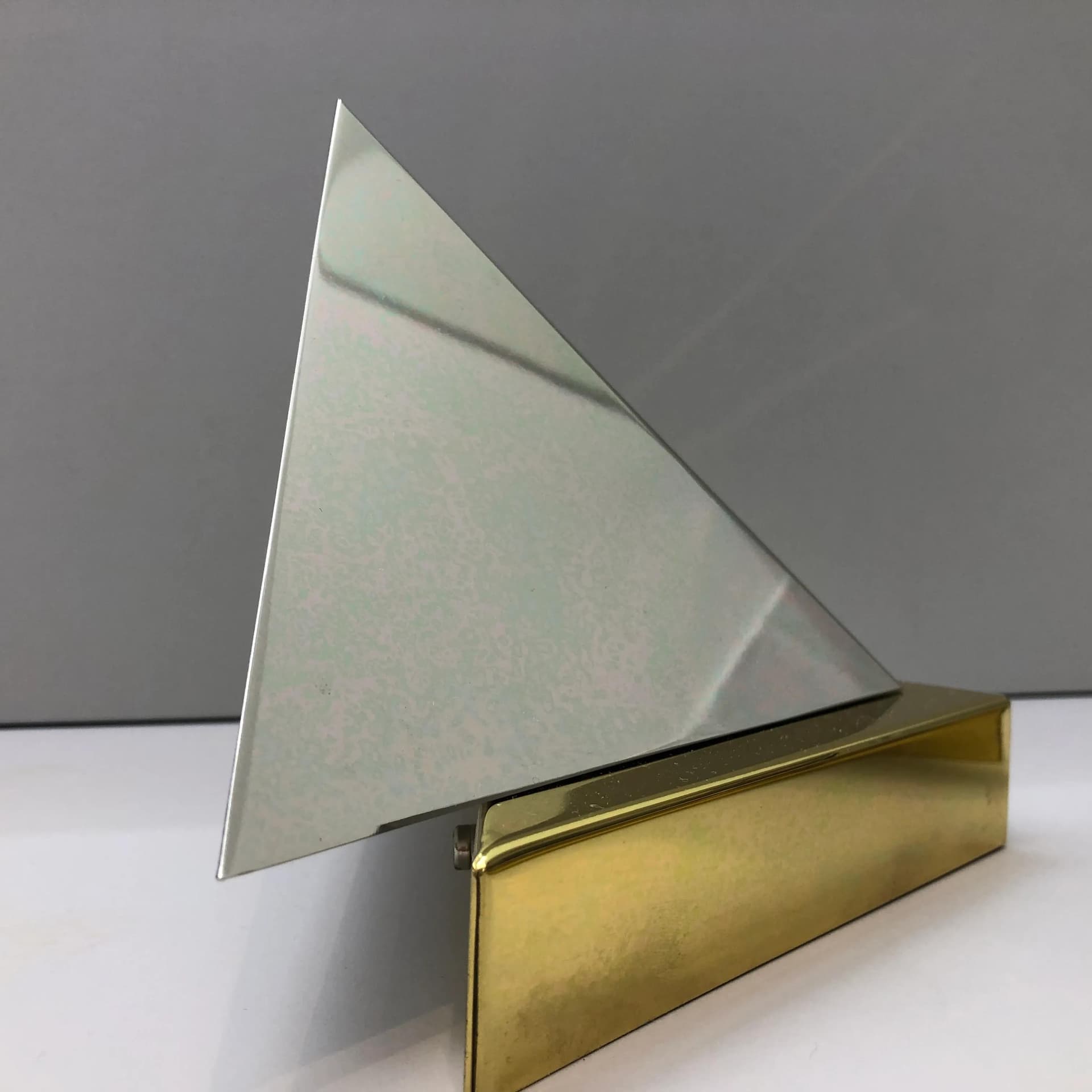 Para kinkietów, mosiądz złocony i chromowany, J.T. Kalmar, Niemcy, lata 70. - 32986