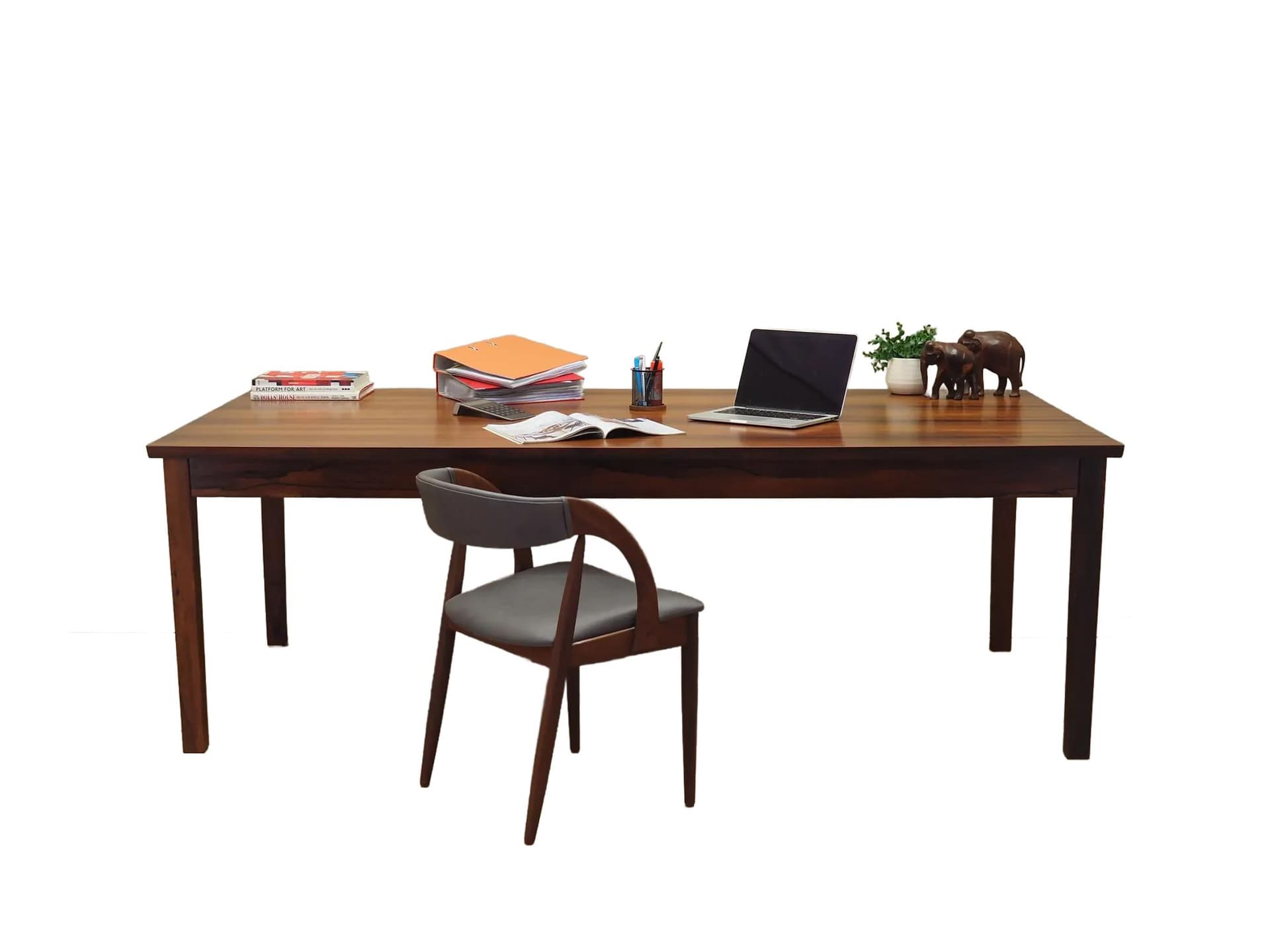 Stół prostokątny, palisander brązowy, Dania, lata 70. - 32826