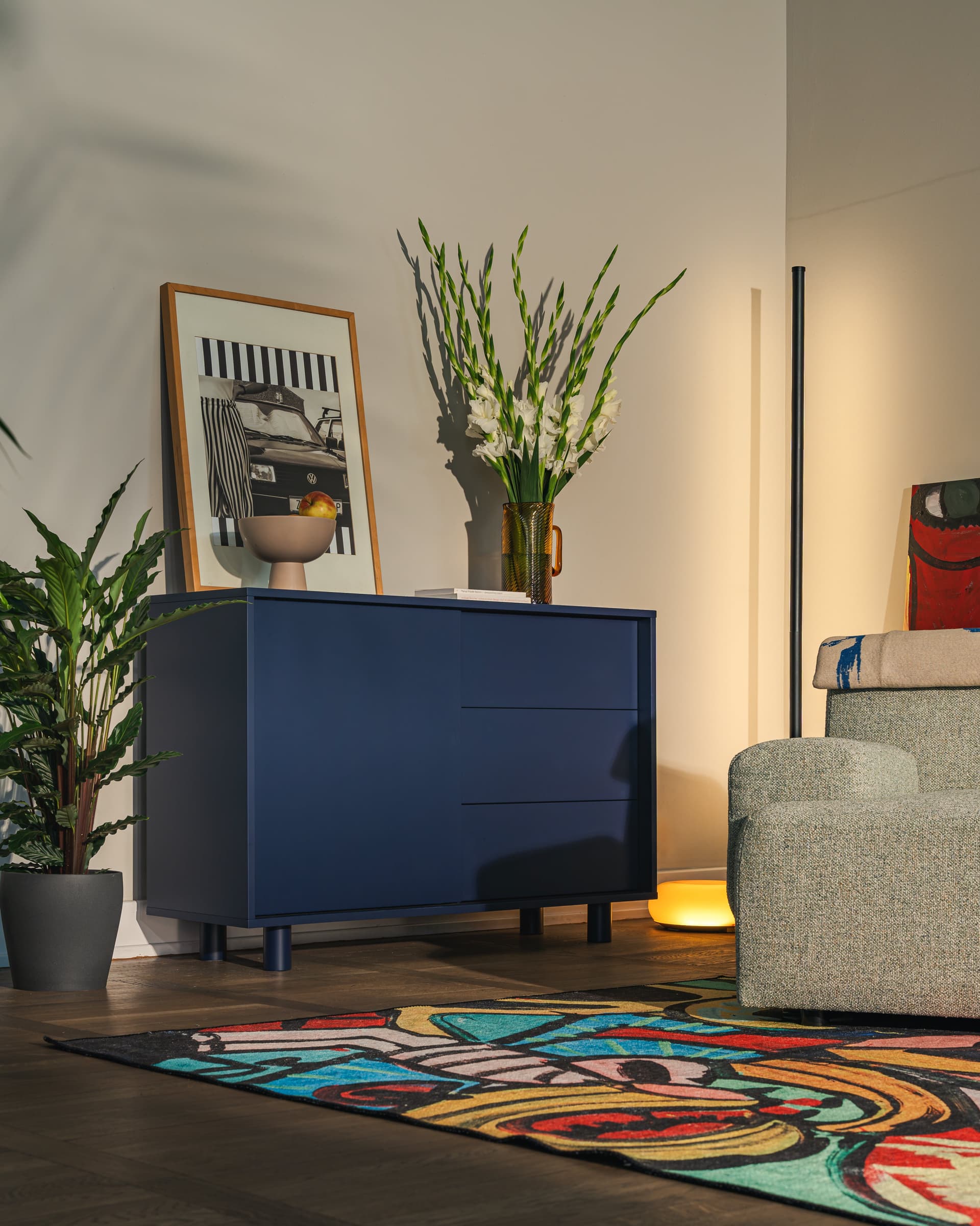 Komoda Pac granatowy, Feum - 33038