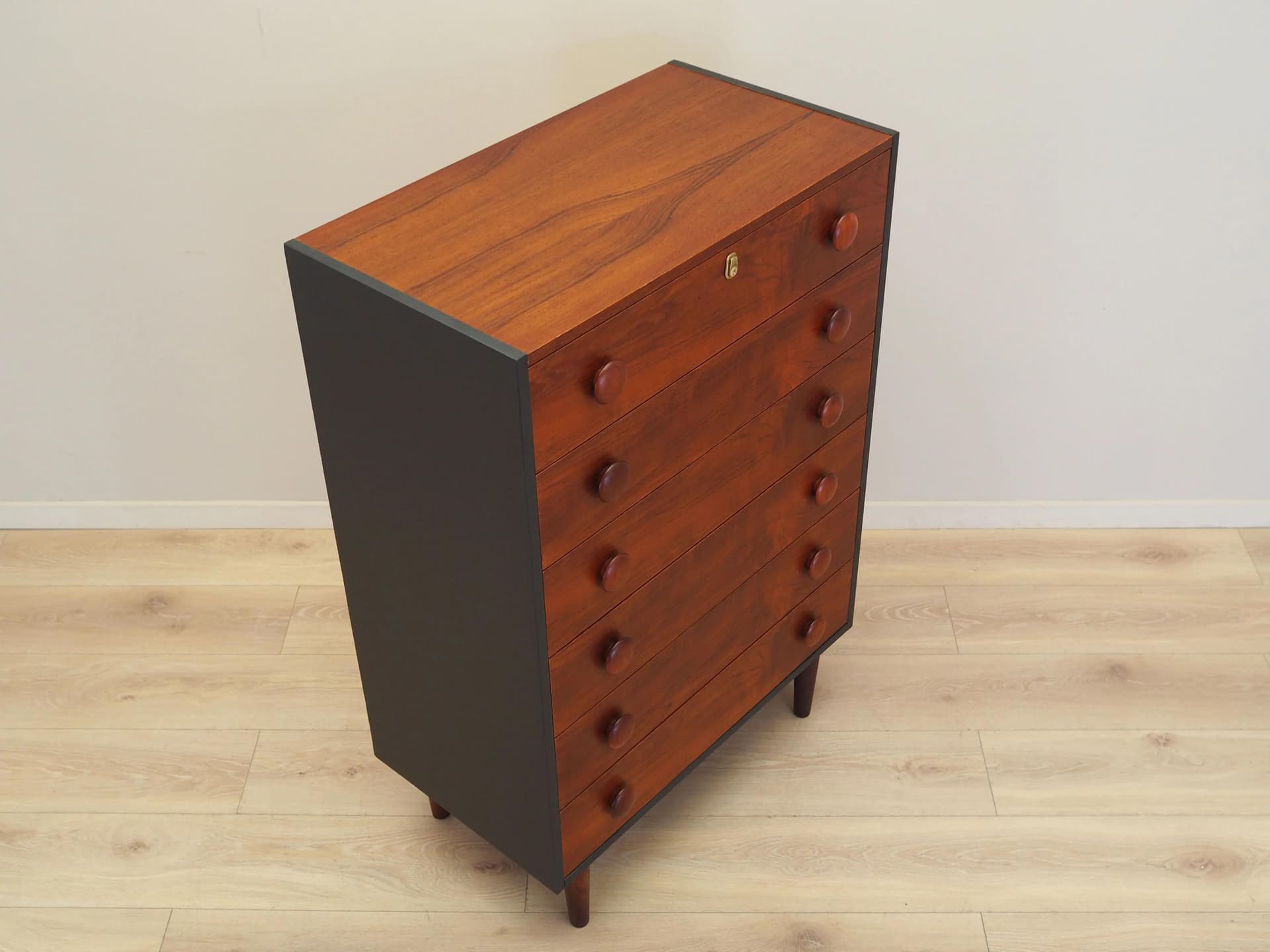 Komoda, teak brązowy, Dania, lata 70. - 33168