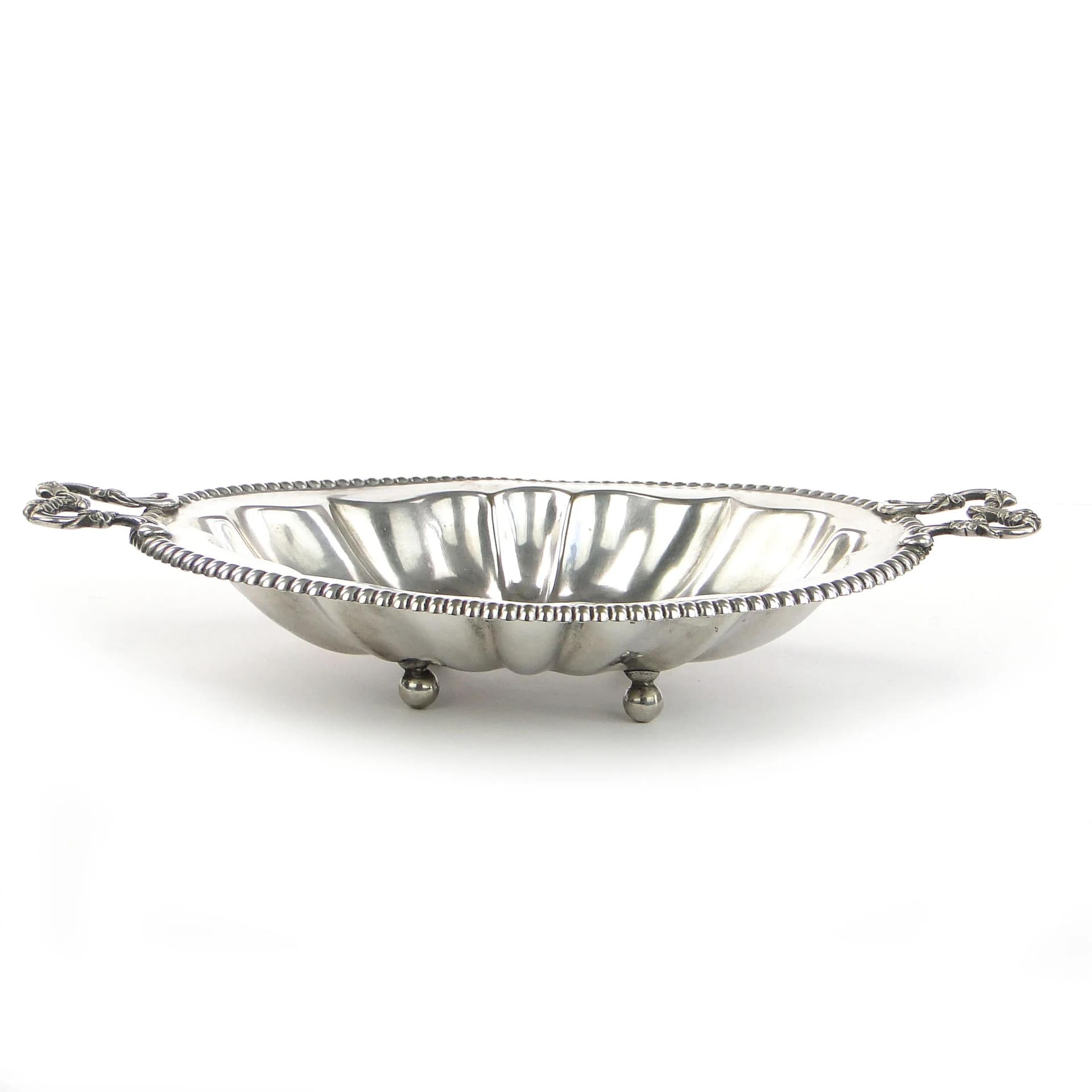 Serving Dish, Silver-Plated, J. Fraget, Poland, 19th c. - 33314