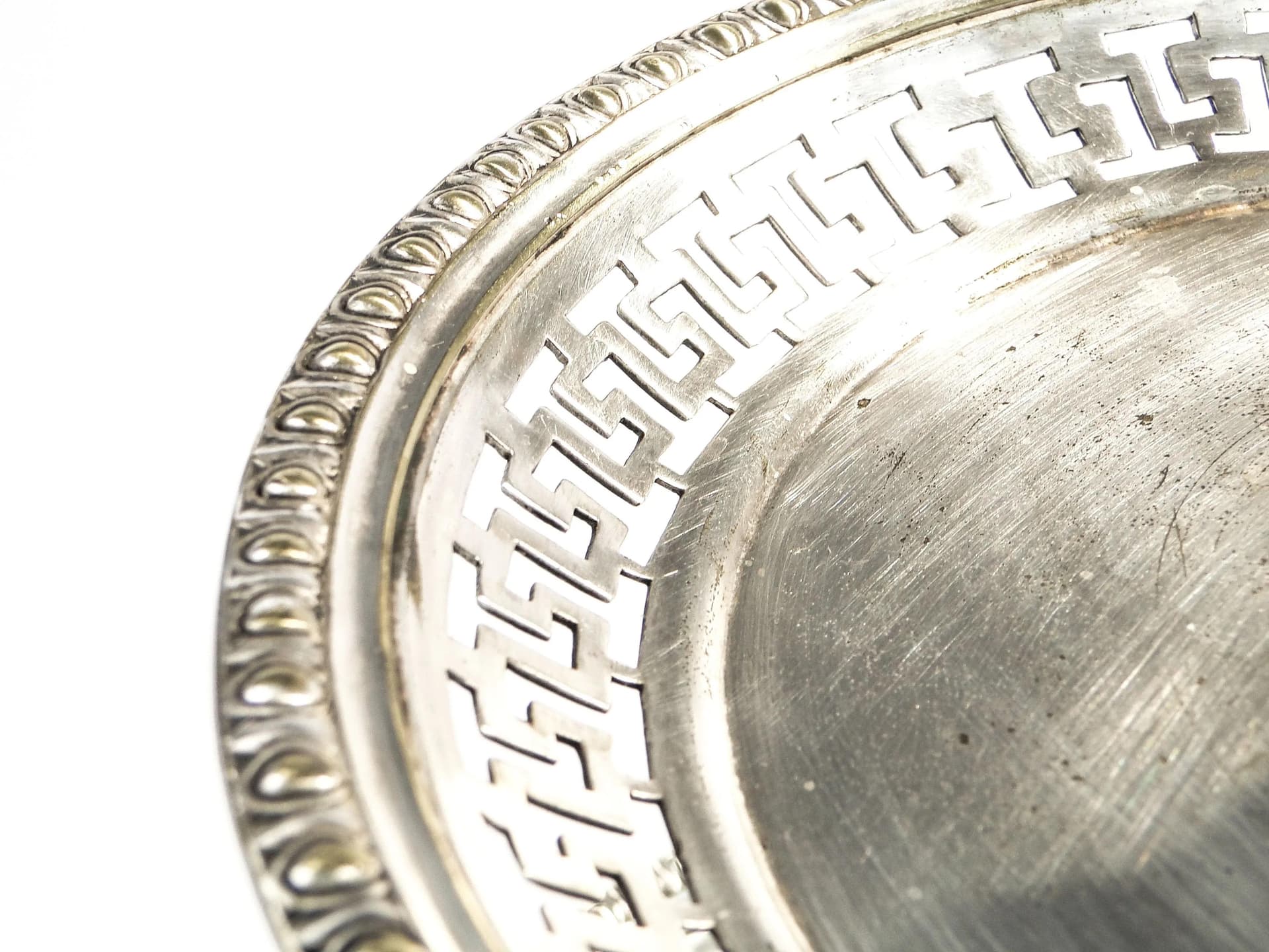 Etagere, silver, brass, Bracia Buch, Poland, 19th c. - 33271