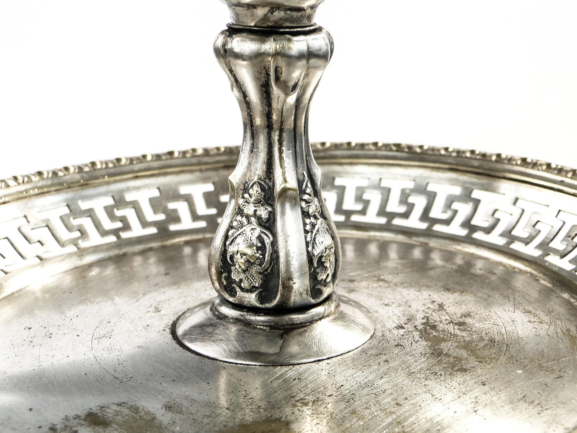 Etagere, silver, brass, Bracia Buch, Poland, 19th c. - 33274