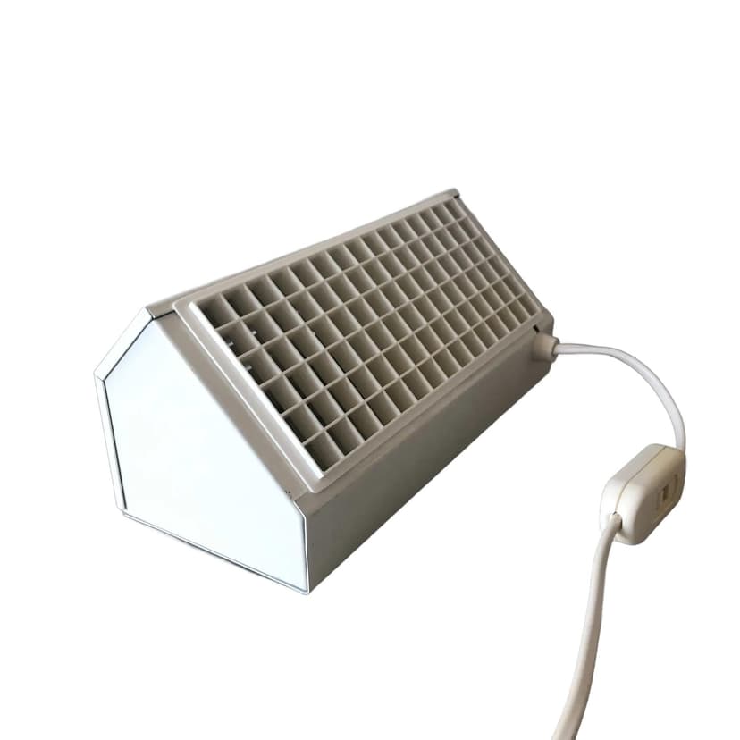 Kinkiet Typ V615, beżowy, metal, IKEA, Szwecja, lata 80.