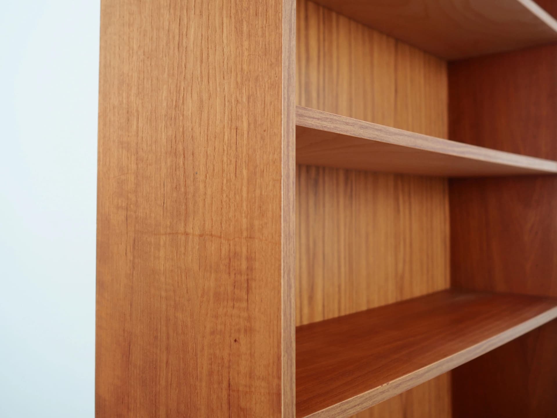 Bookcase, brown teak, Denmark, 1960s - 33360