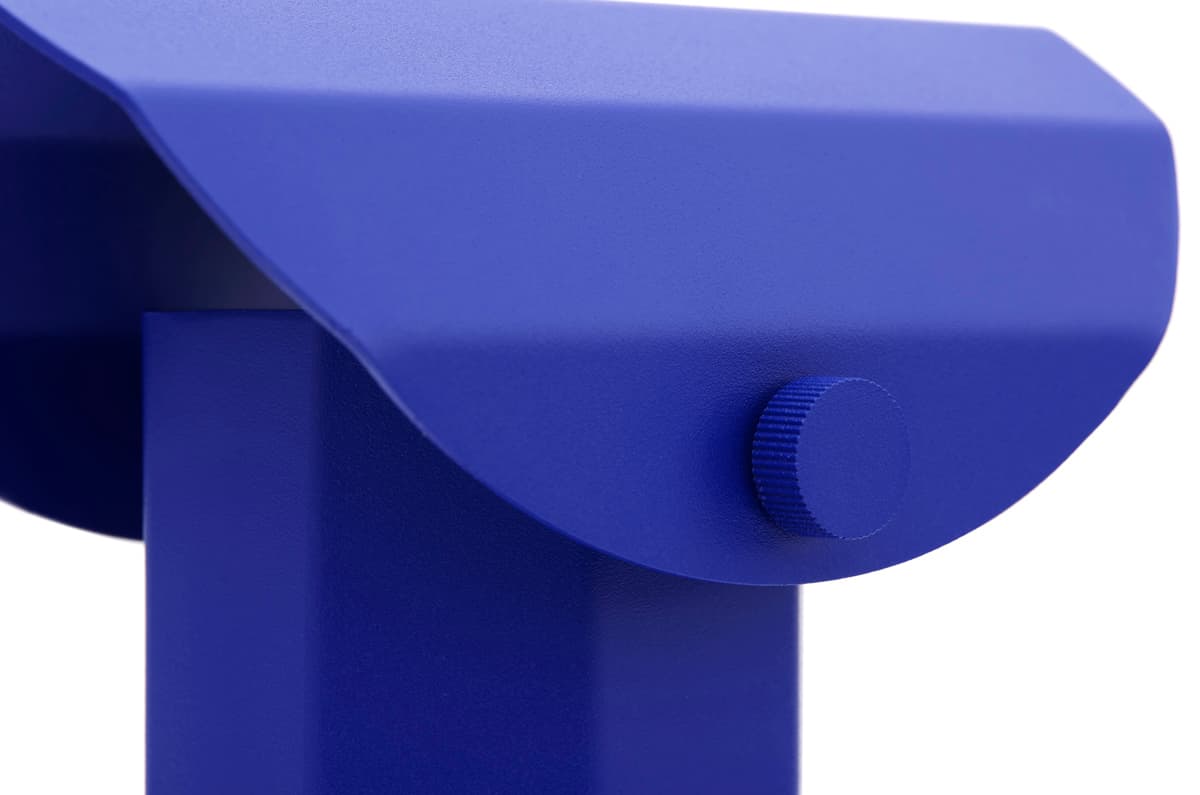 Lampa stojąca APOLIN 18 cm kobaltowy, Kaspa x Grynasz Studio - 3886