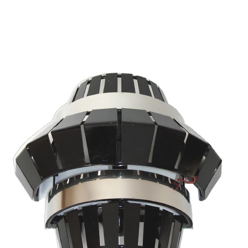 Kinkiet ścienny Mambo, czarny, stal, Włochy, lata 70.