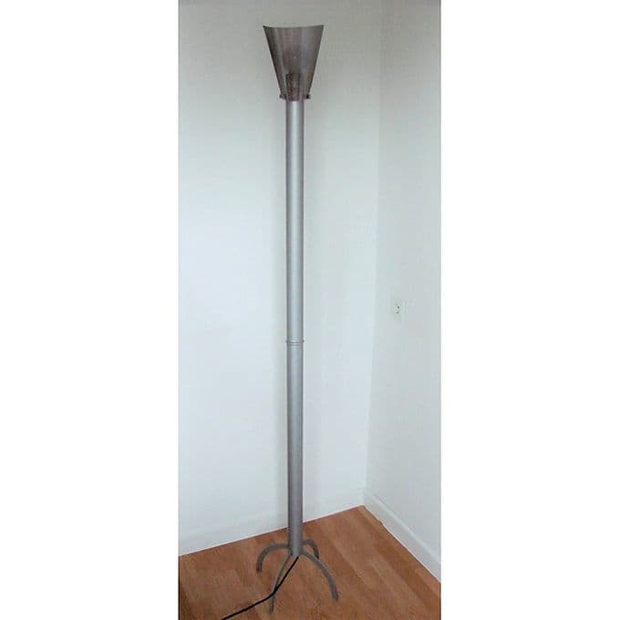 Lampa podłogowa Leuchten Solken szara - 37801