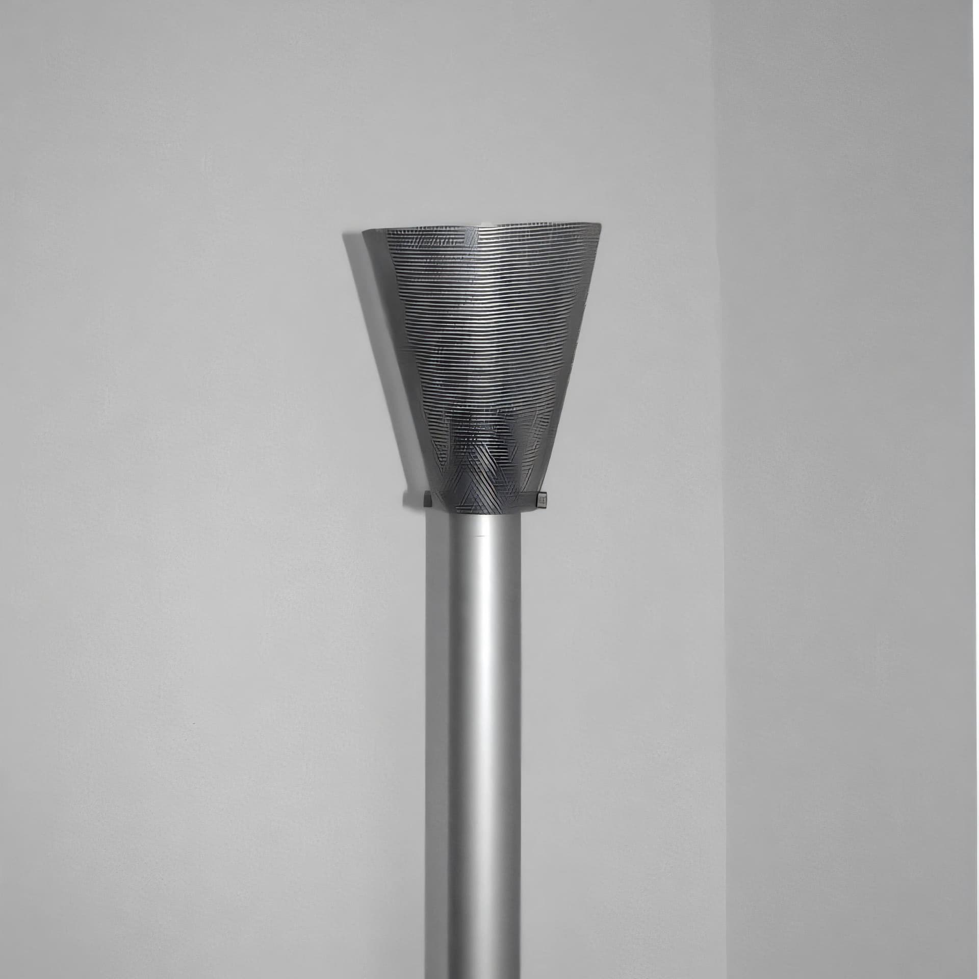 Lampa podłogowa Leuchten Solken szara - 37800