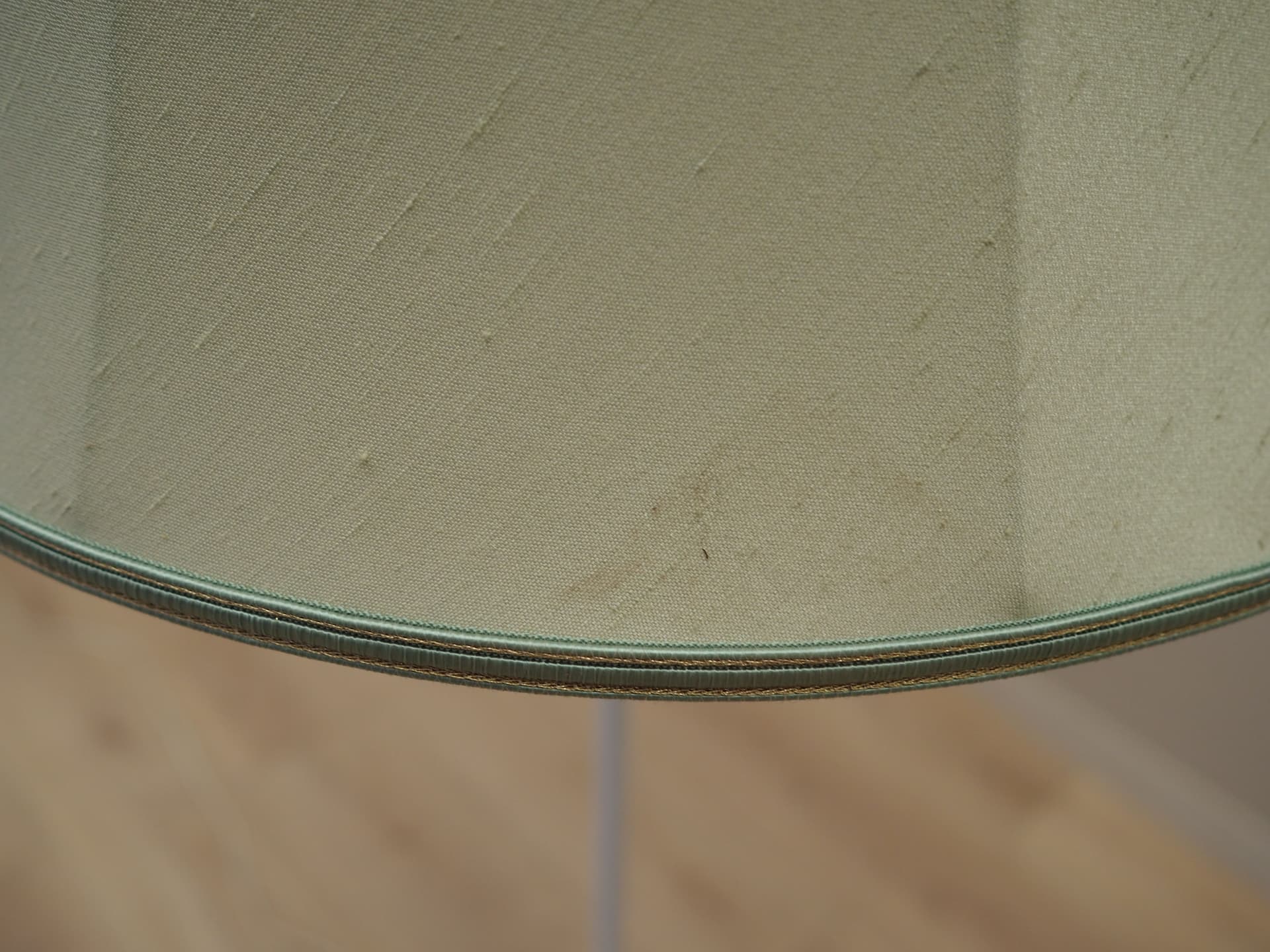 Lampa podłogowa, metal biały, Dania, lata 70. - 63924