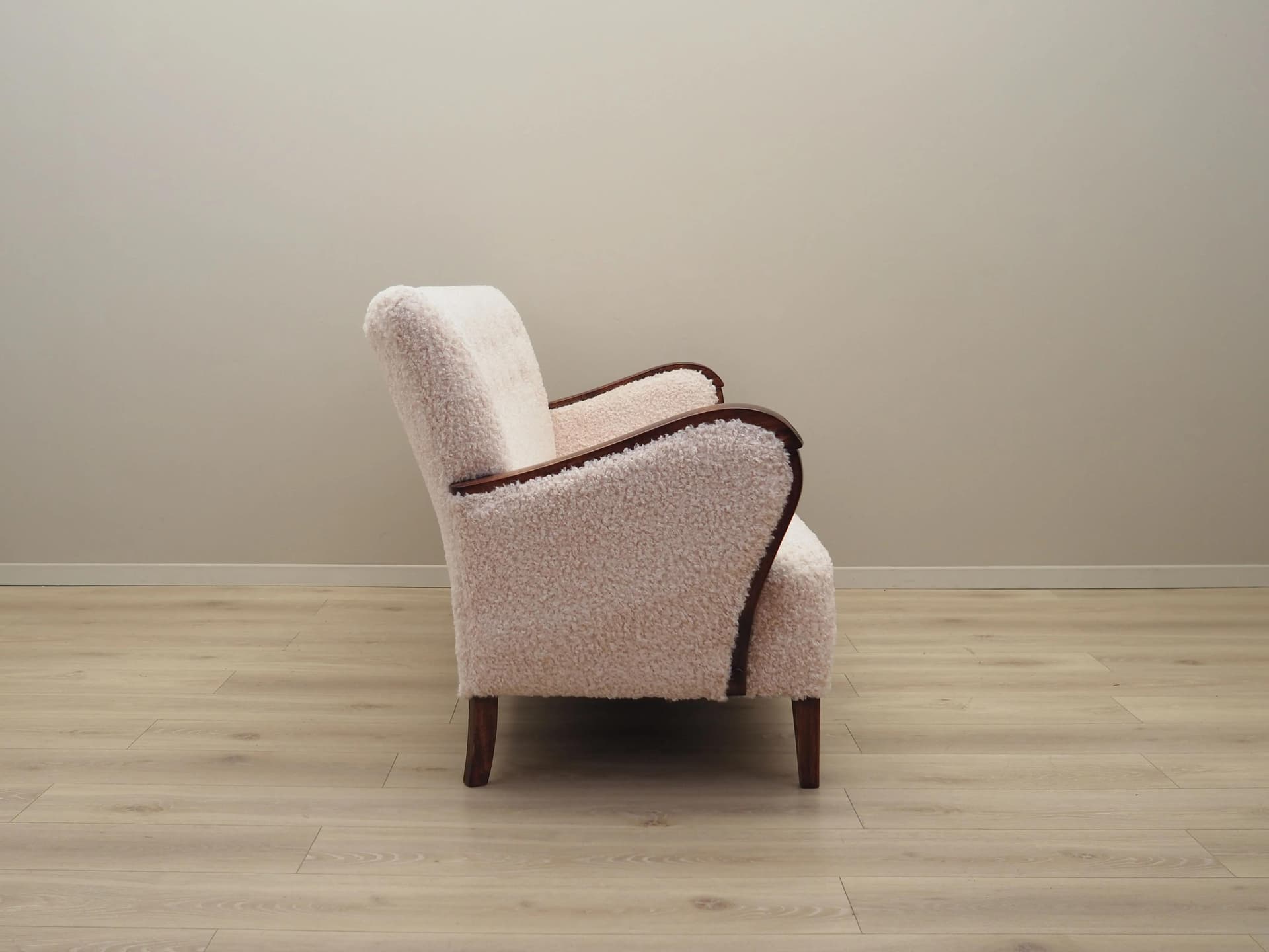 Sofa, beżowy buk, Dania, lata 60. - 33518