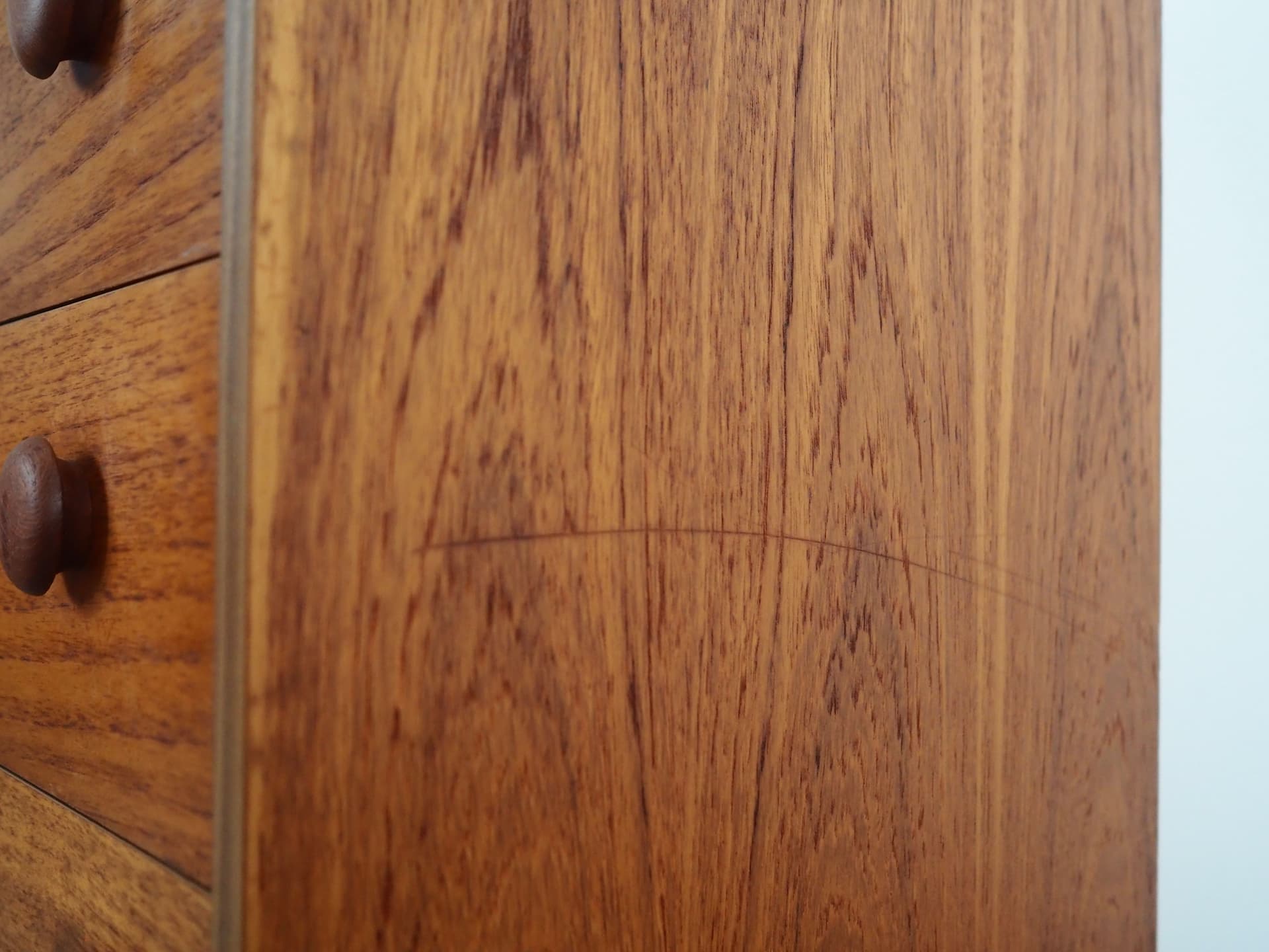 Chest of drawers, brown teak, Denmark, 1960s. - 63904