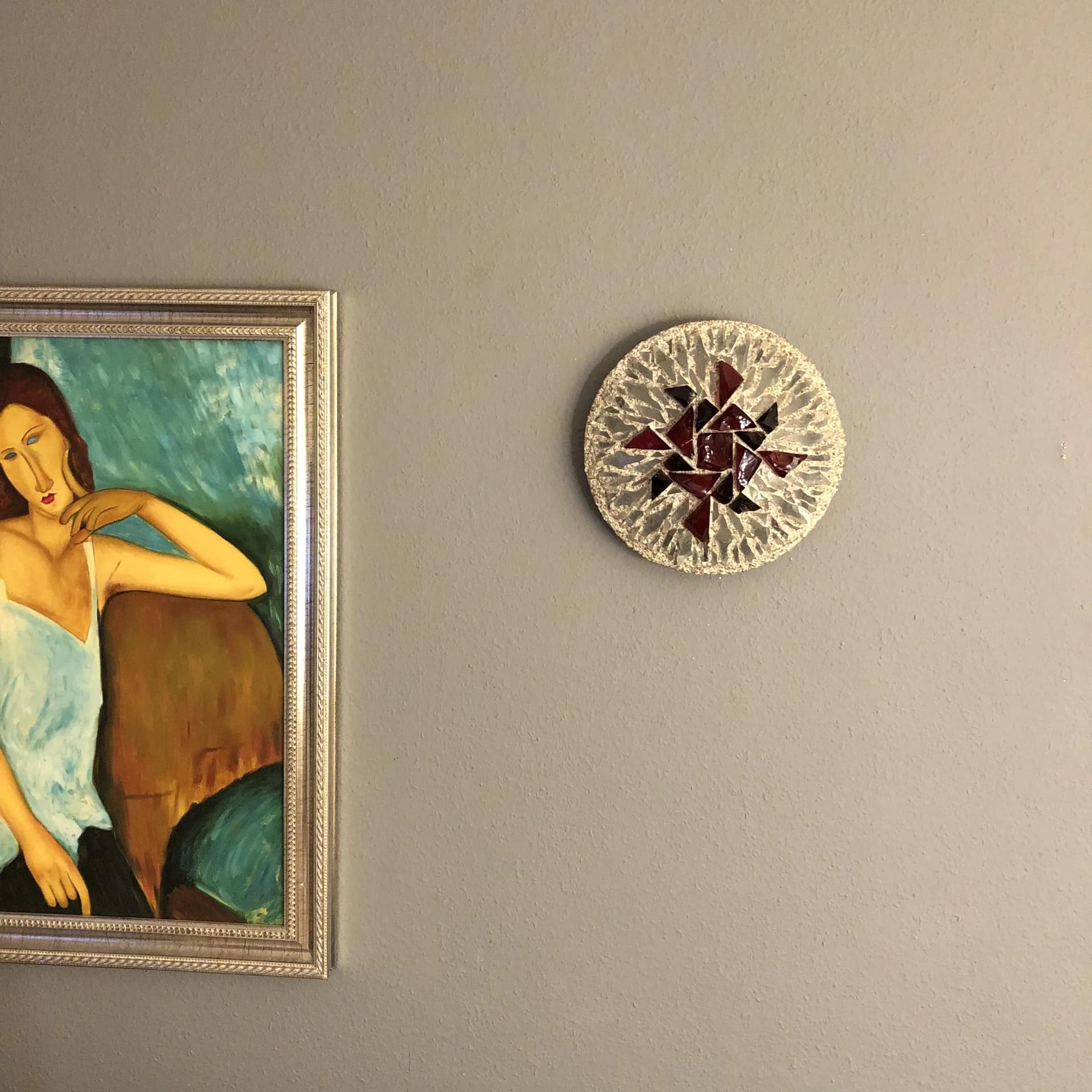 Para kinkietów brutalistycznych, beton szary, szkło, Niemcy, lata 60. - 33690