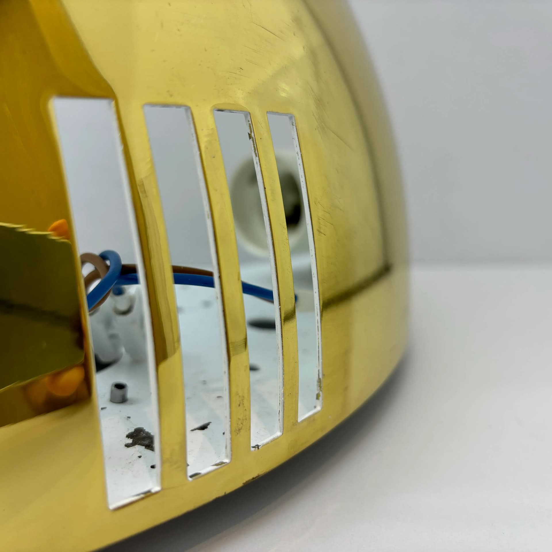 Kinkiet Art Deco, mosiądz złoty, Baulmann Leuchten, Niemcy, lata 90. - 33980