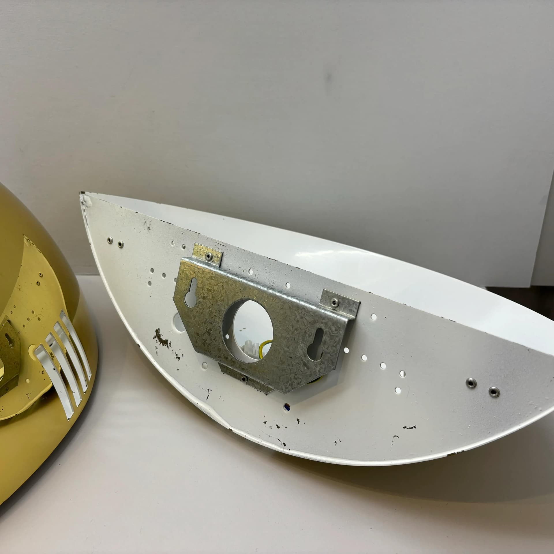 Kinkiet Art Deco, mosiądz złoty, Baulmann Leuchten, Niemcy, lata 90. - 33981