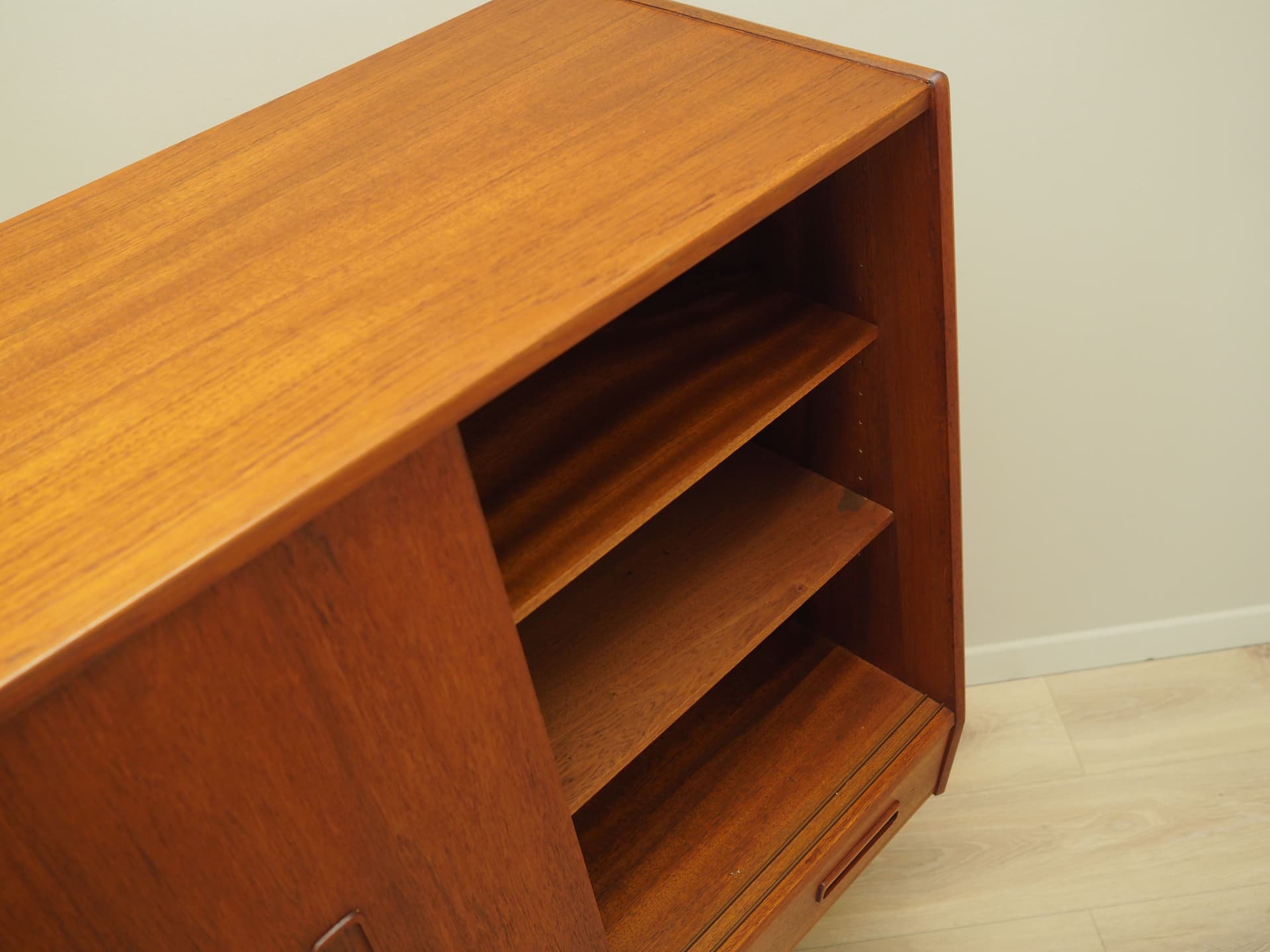 Highboard, brown teak, Westergaards Møbelfabrik, Denmark, 1960s. - 63879