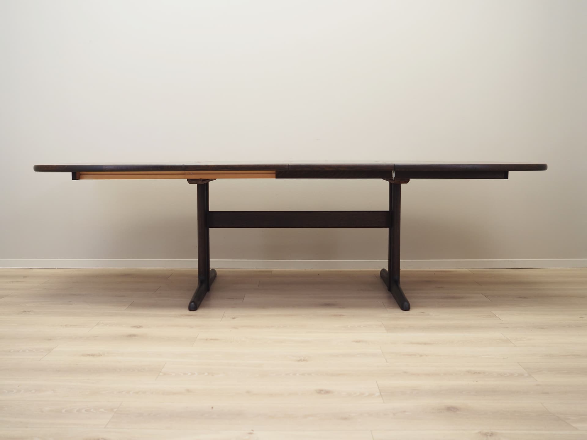 Dining Table, dark brown oak, Skovby Møbelfabrik, Denmark, 1970s - 63789