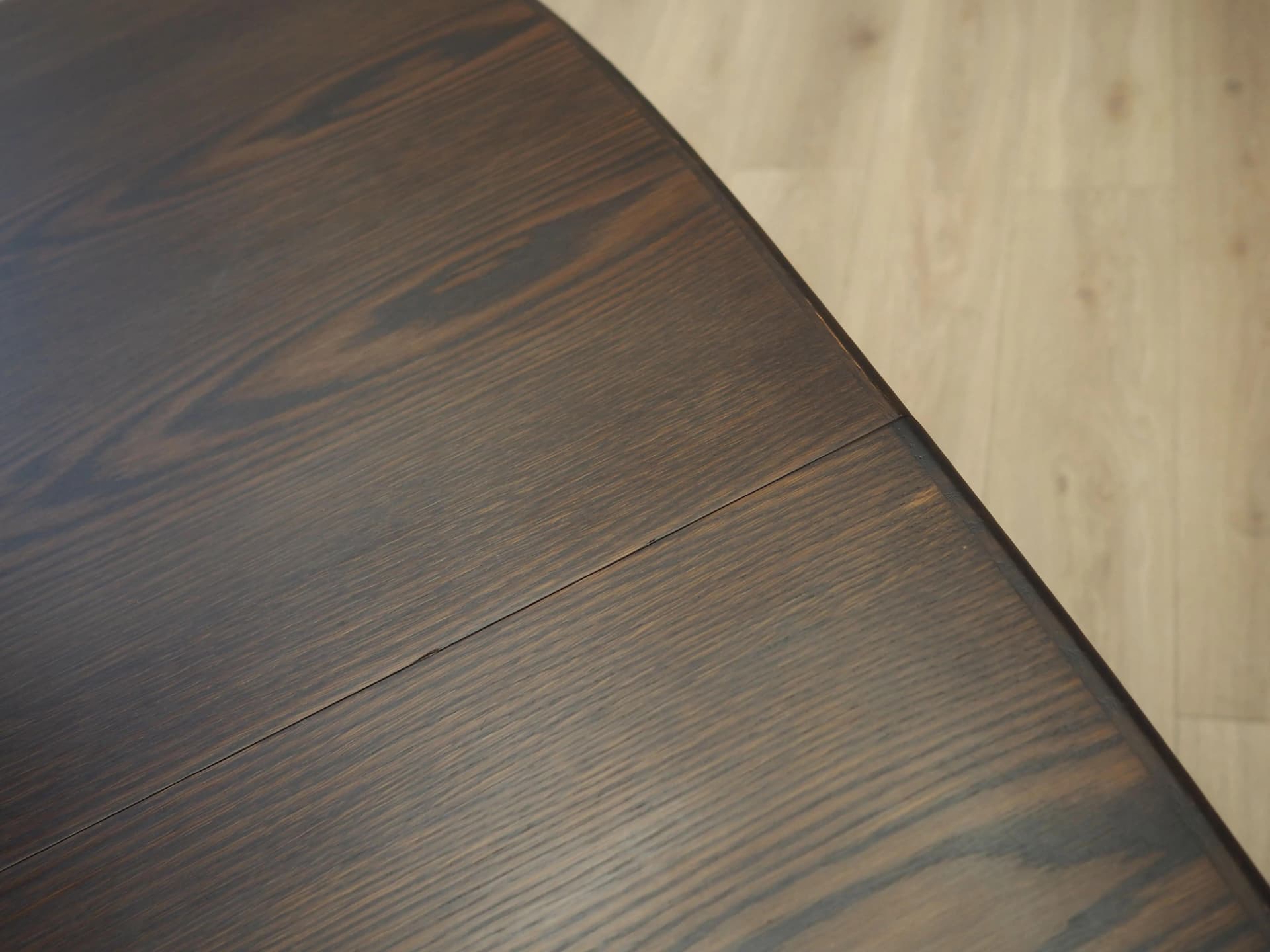 Dining Table, dark brown oak, Skovby Møbelfabrik, Denmark, 1970s - 33751