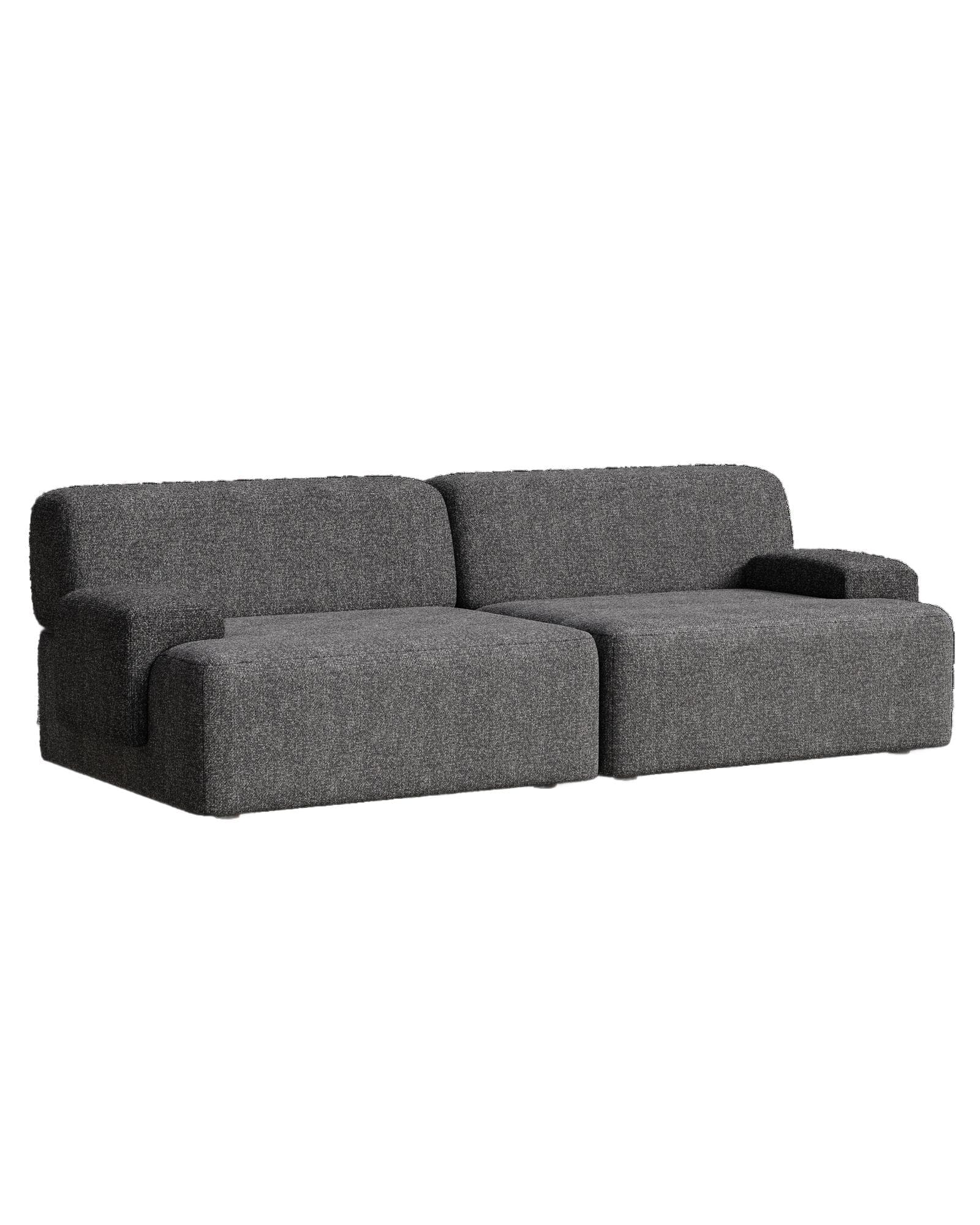 Sofa modułowa Umi 200 cm szary, Feum - 43743