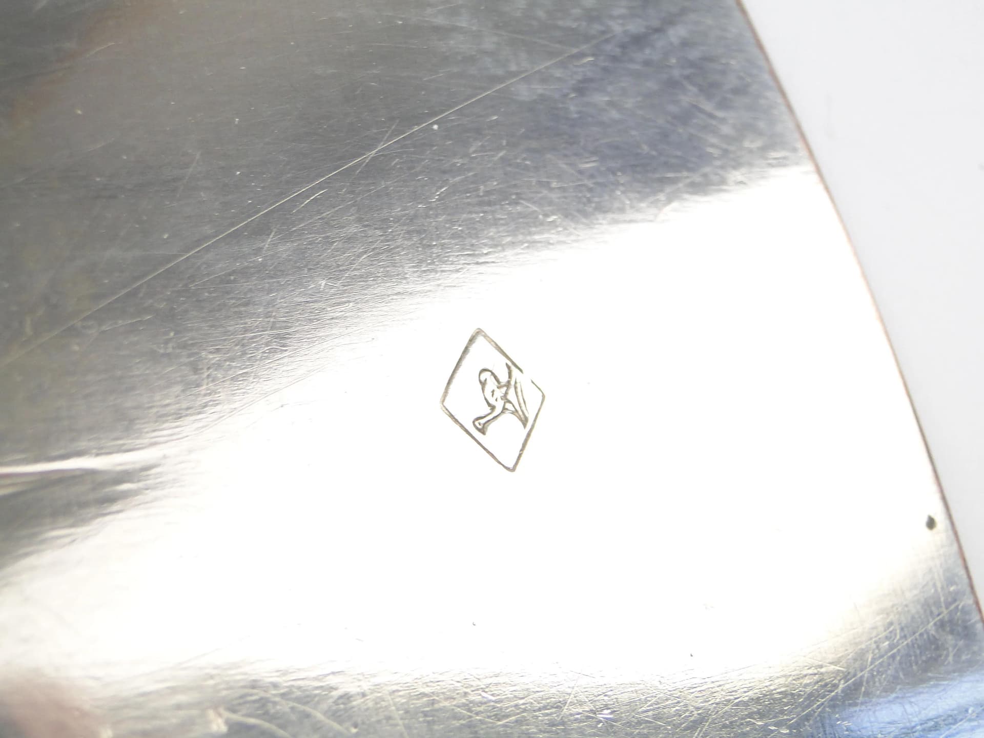 Crumb Set Art Nouveau, silver-plated copper, Poland, early 20th c. - 34020