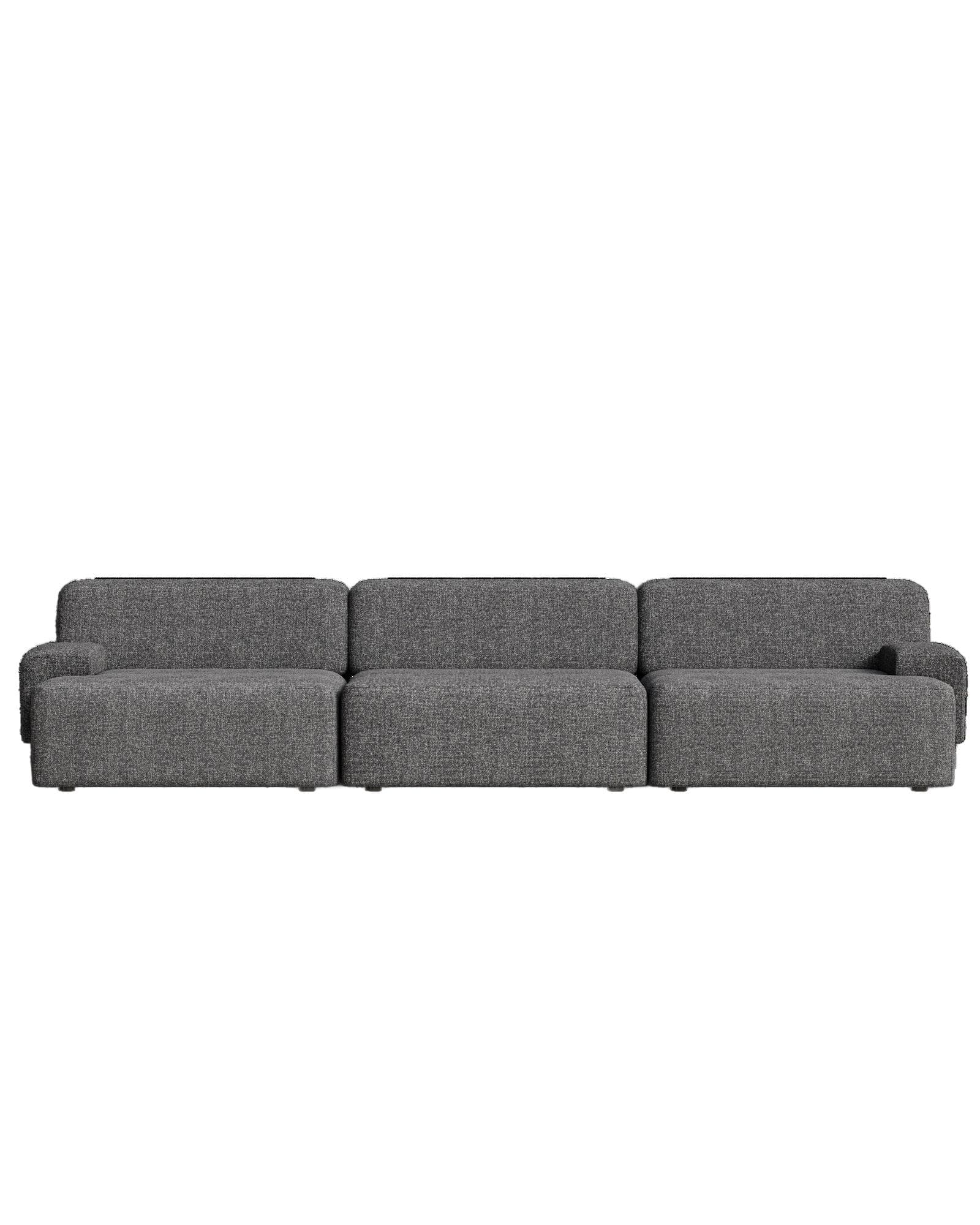 Sofa modułowa Umi 295 cm szary, Feum - 43741