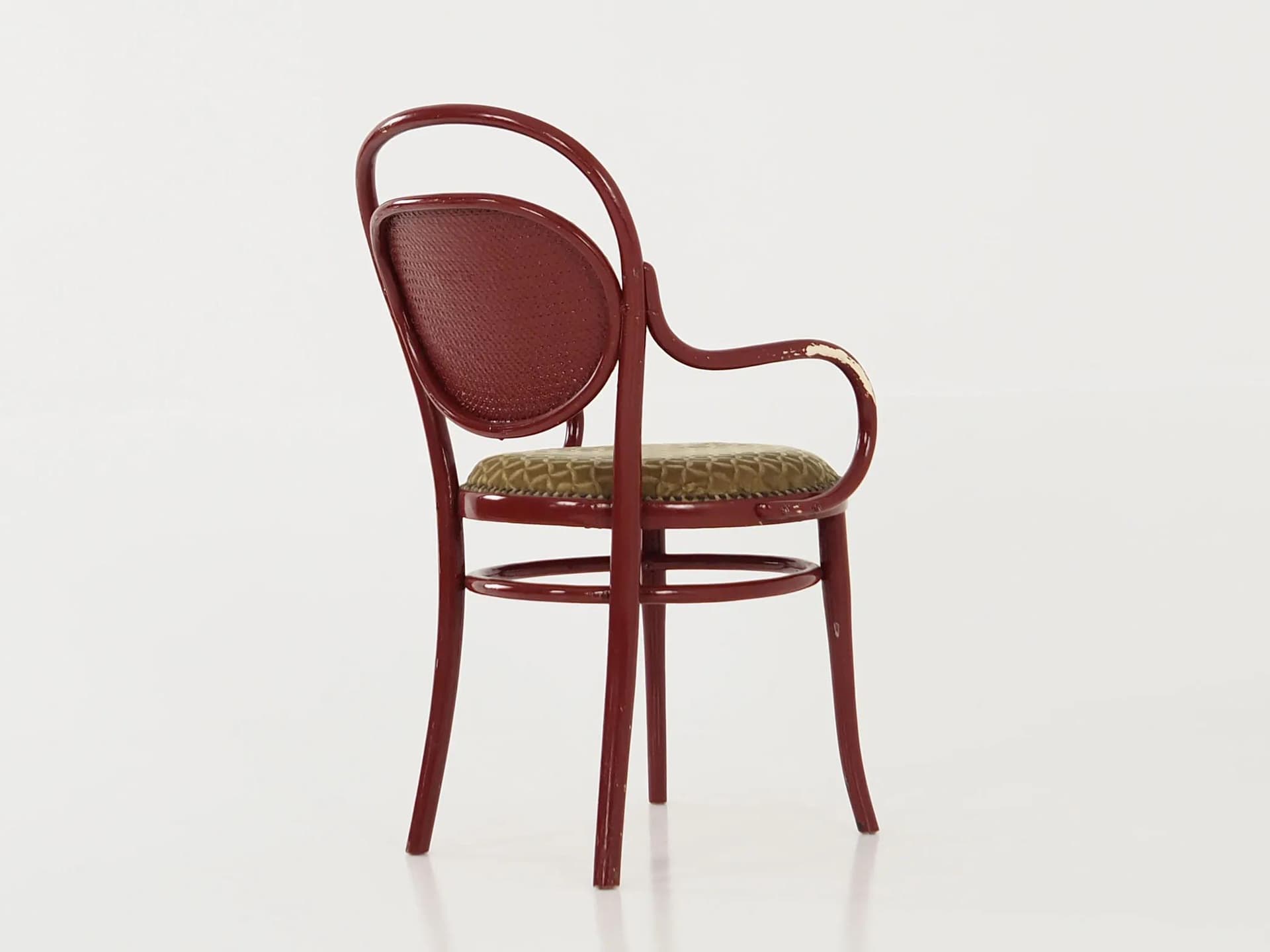 Armchair, green, beech, by M. Thonet, Austria, 19th c. - 34090