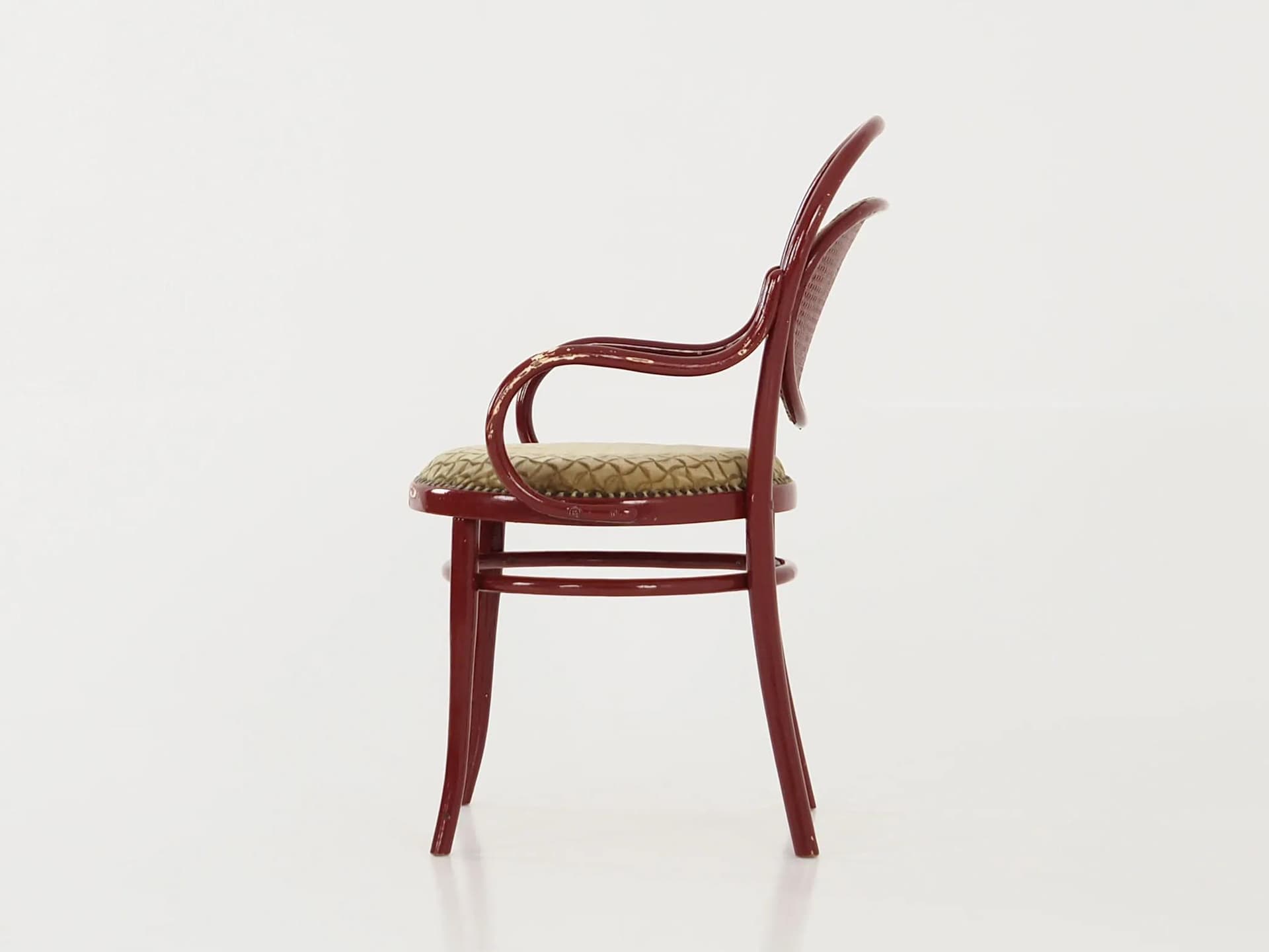Armchair, green, beech, by M. Thonet, Austria, 19th c. - 34086