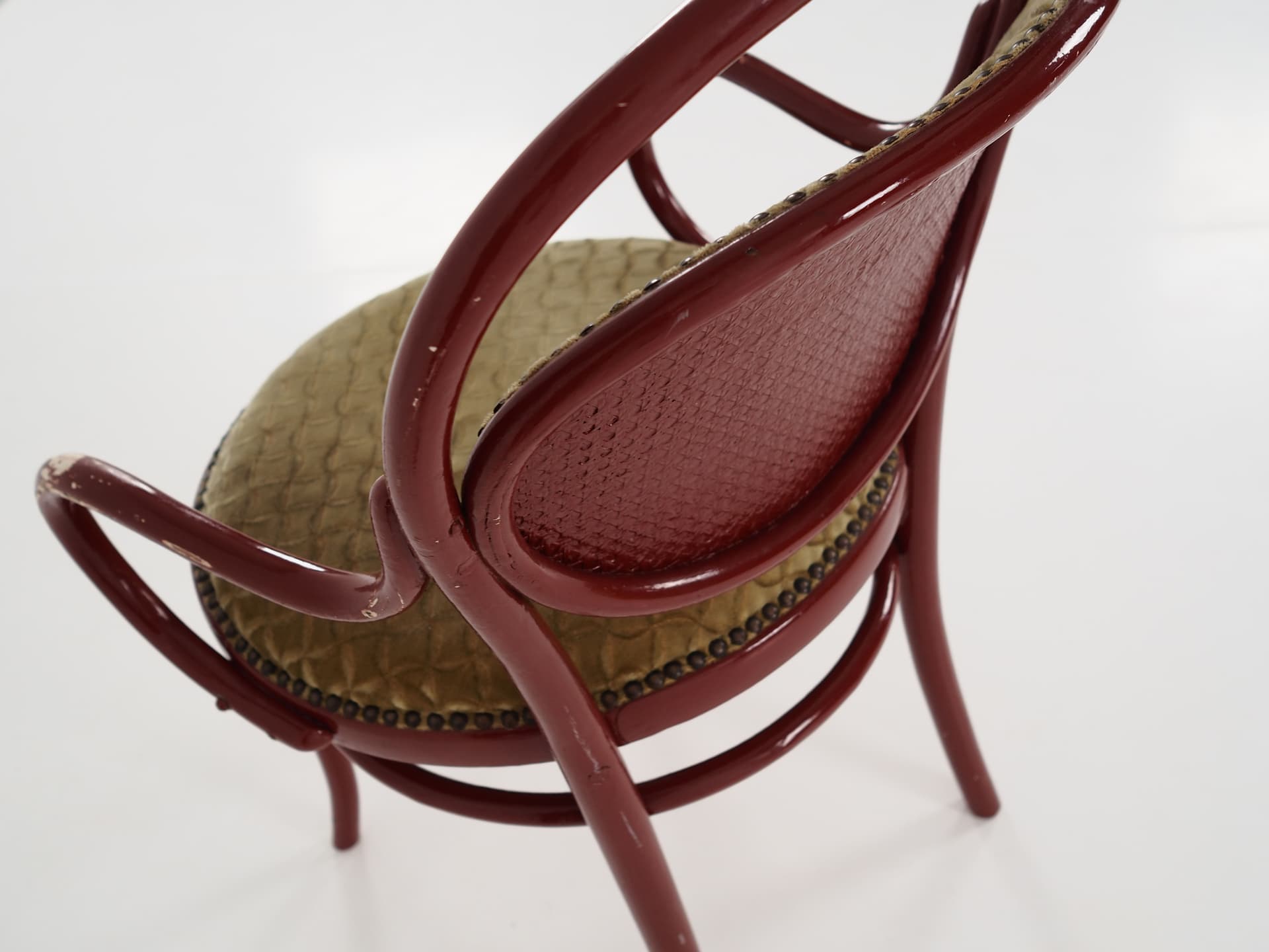 Armchair, green, beech, by M. Thonet, Austria, 19th c. - 63778