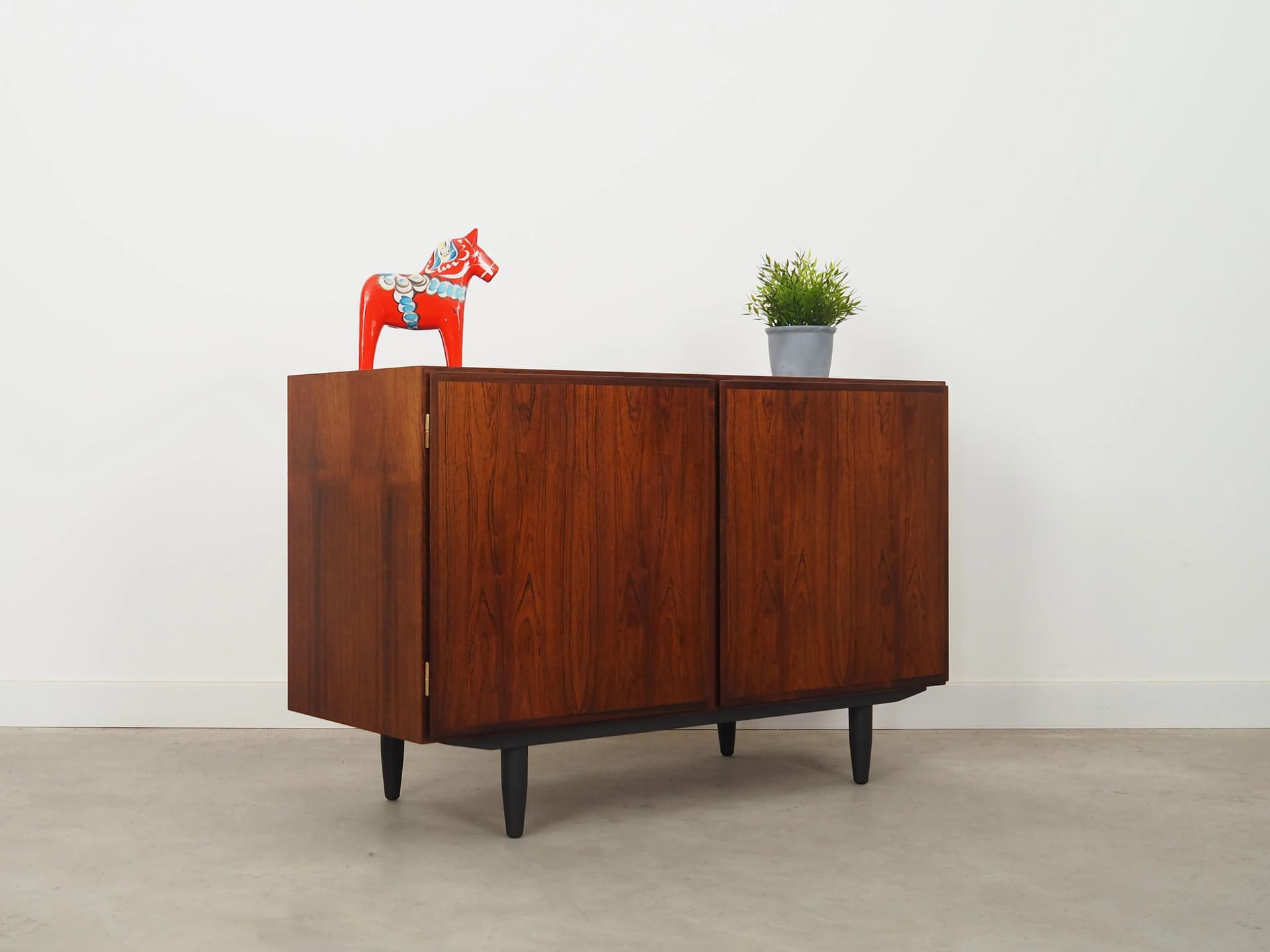 Cabinet, brown rosewood, Omann Jun, Denmark, 1970s - 34077