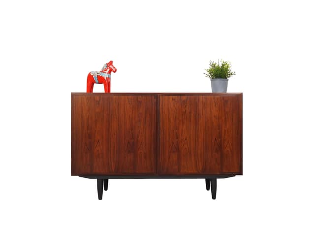 Cabinet, brown rosewood, Omann Jun, Denmark, 1970s - DIMENSION