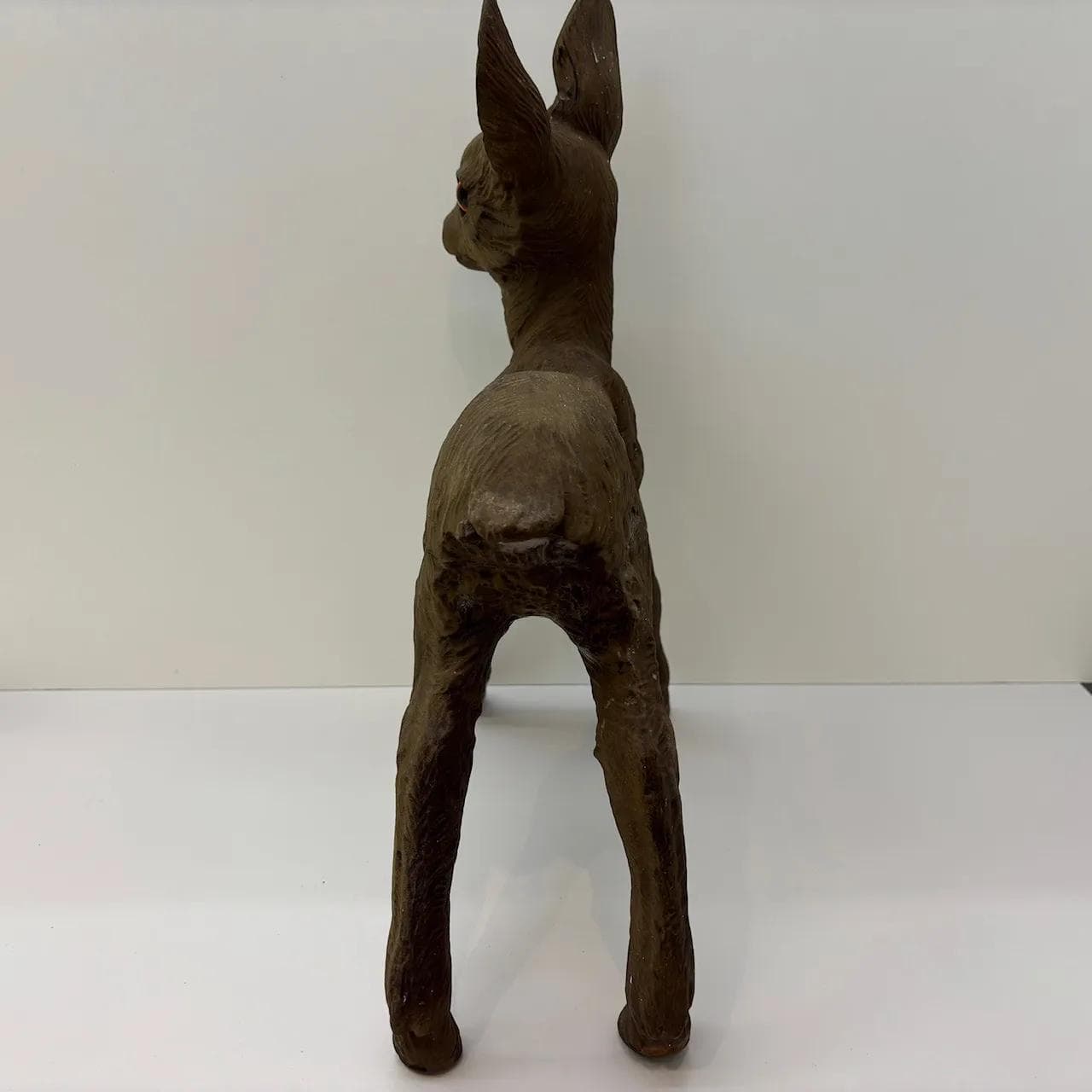 Figura sarna, Zeho, brązowy, plastik, Niemcy, lata 80. - 34437