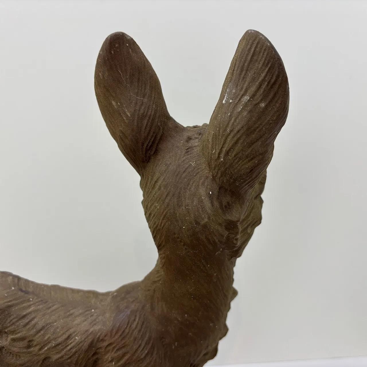 Figura sarna, Zeho, brązowy, plastik, Niemcy, lata 80. - 34439