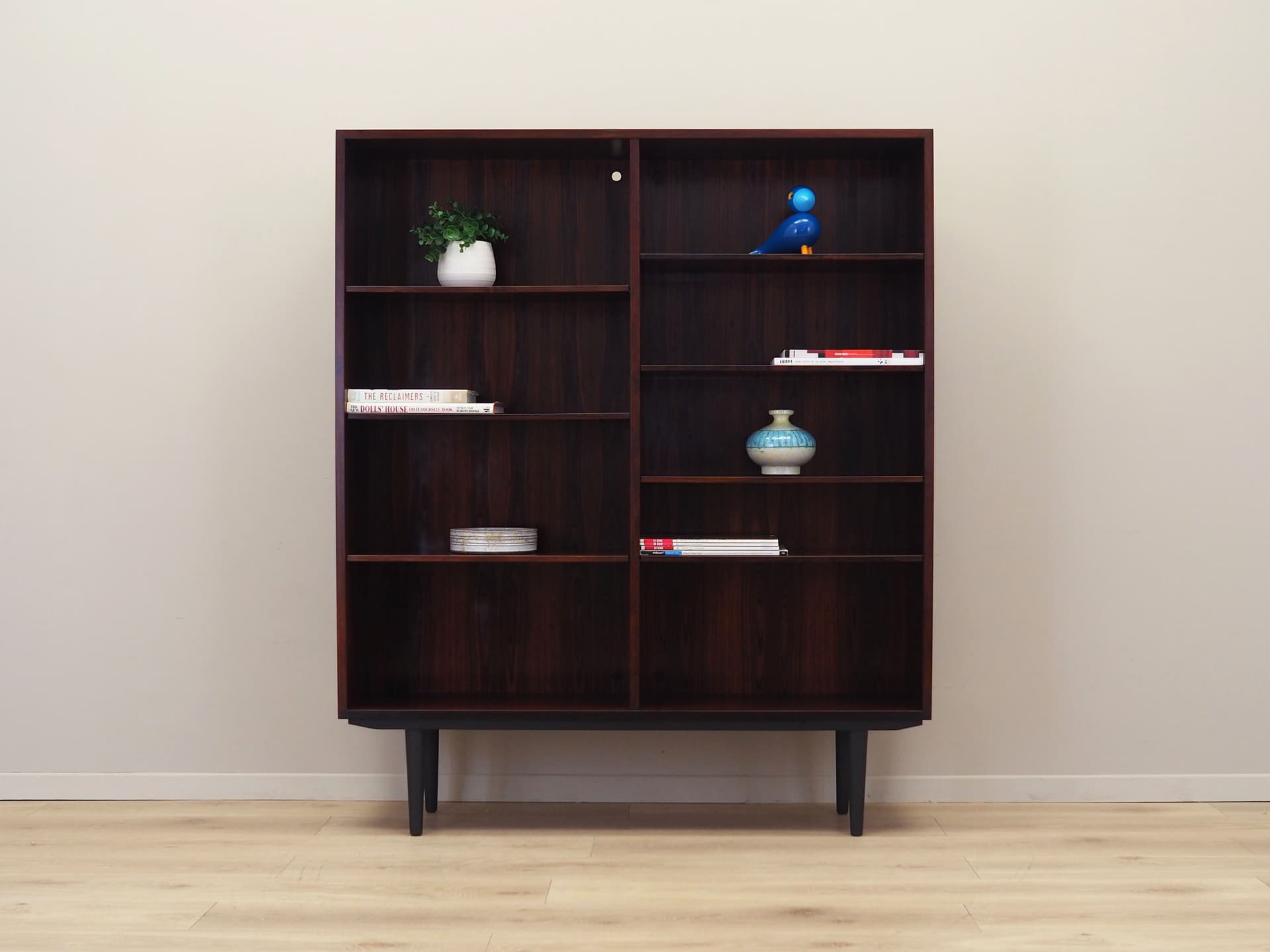 Bookcase, brown rosewood, Denmark, 1970s - 63752