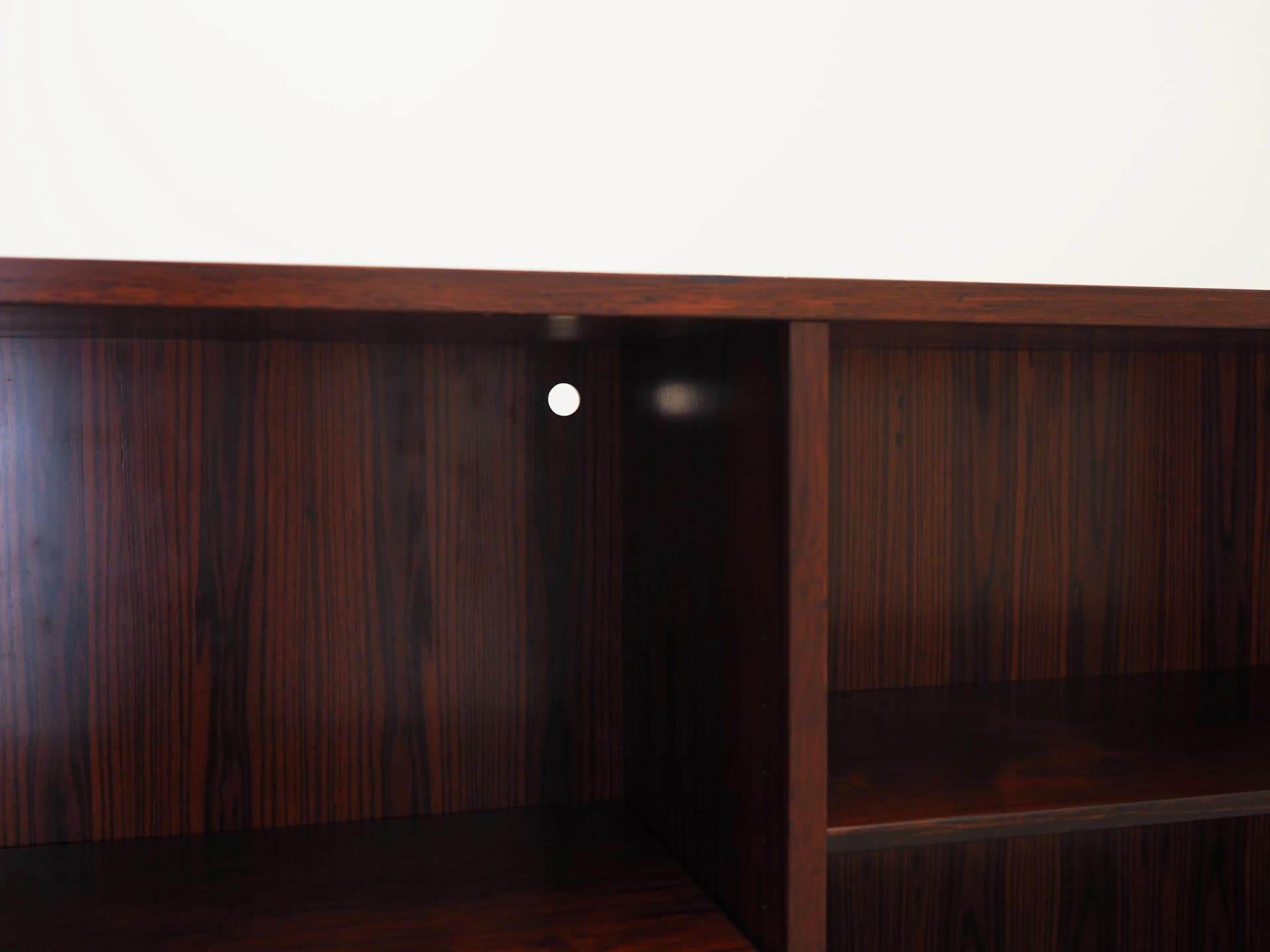 Bookcase, brown rosewood, Denmark, 1970s - 34328