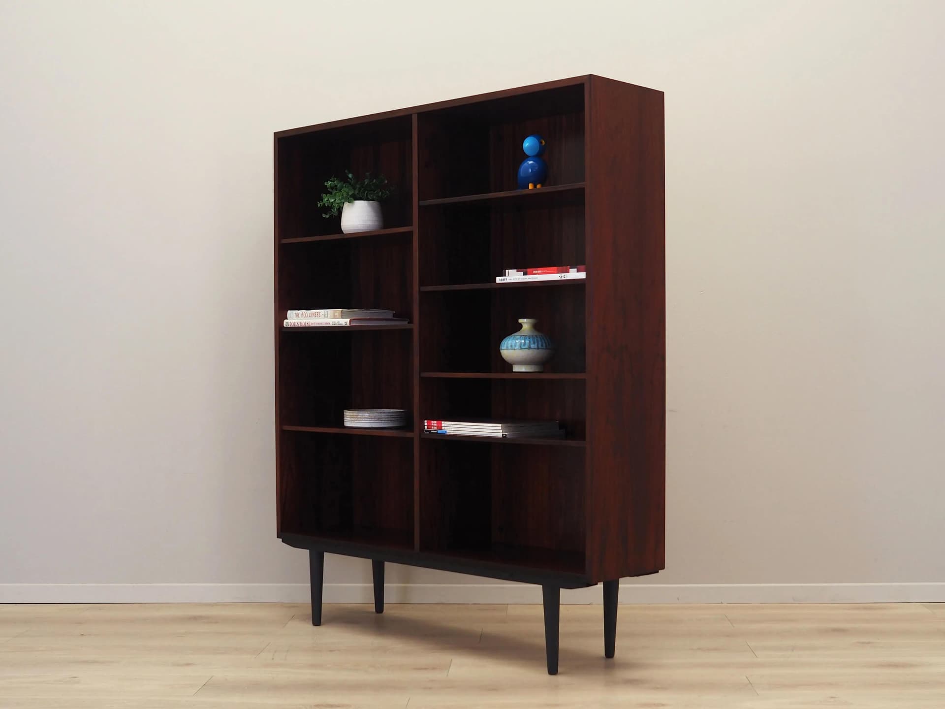 Bookcase, brown rosewood, Denmark, 1970s - 34326