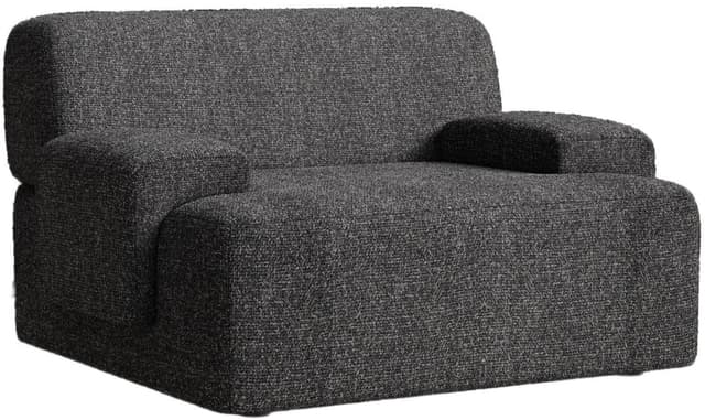 Fotel Umi szary, Feum - WYMIARY