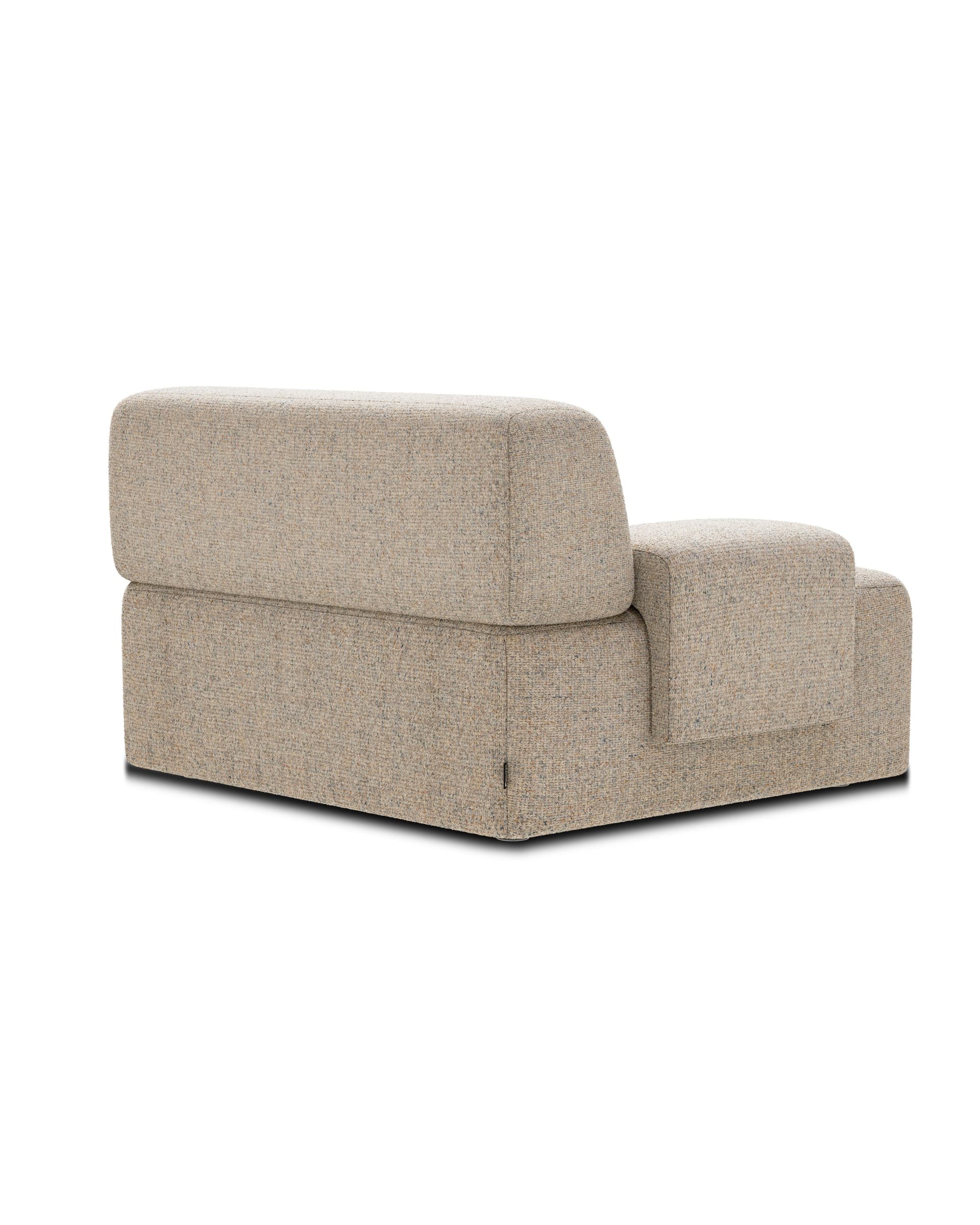 Beige Scandinavian Lounge Chair, by Feum Studio, Europe, 21st c. - 34366