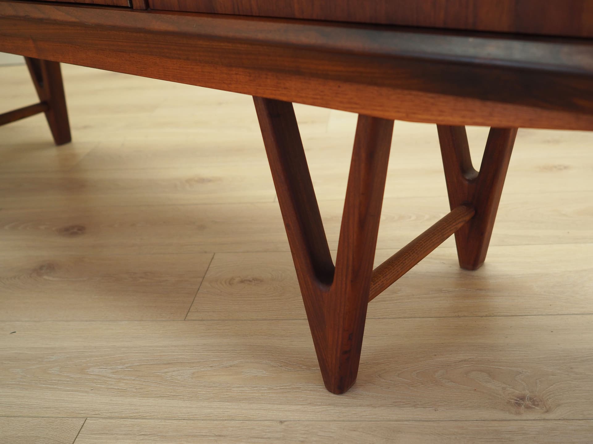 Highboard, teak brązowy ciemny, proj. K. Østervig, Dania, lata 60. - 63541