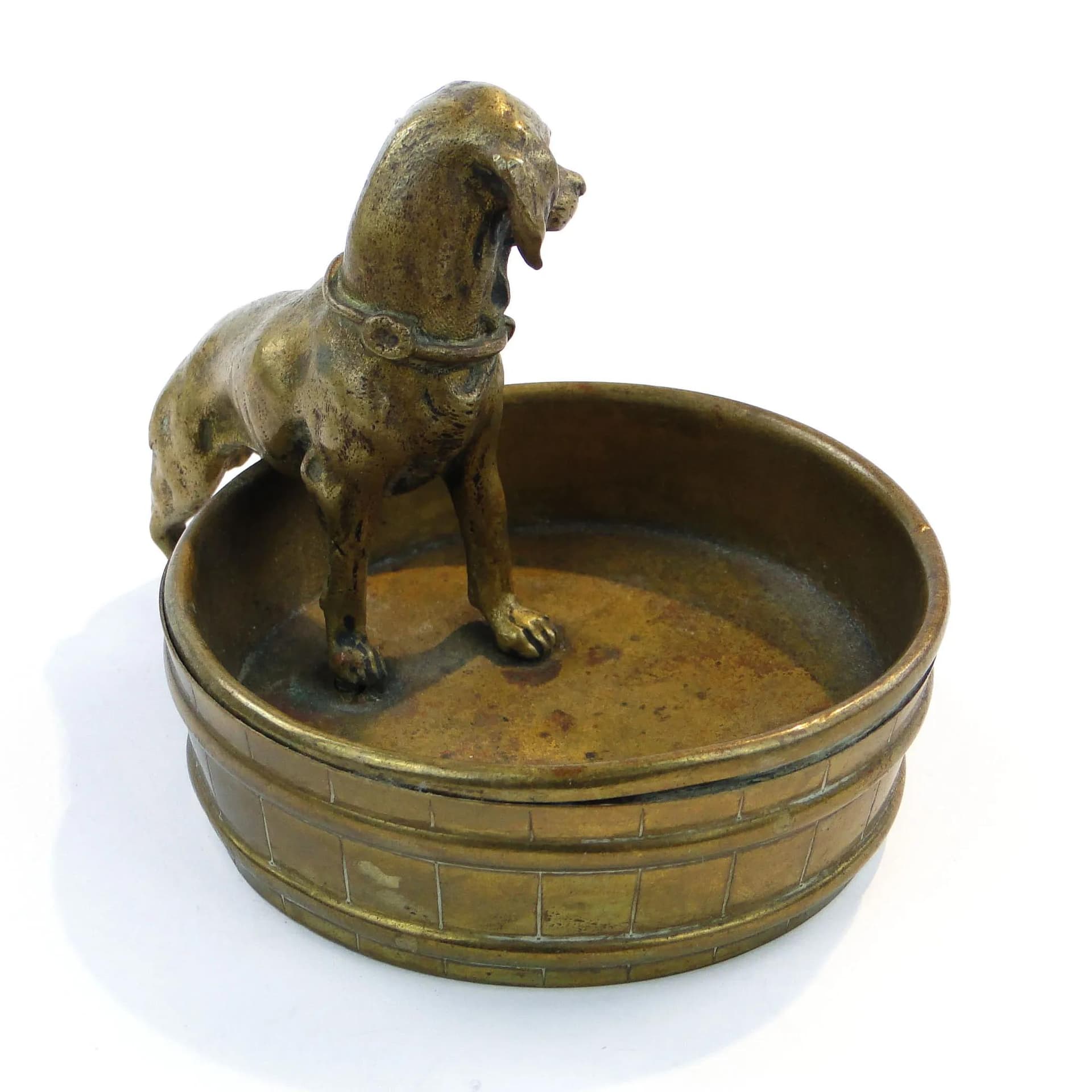 Wizytownik, brąz wiedeński ciemnobrązowy, Austria, XIX wiek - 34862