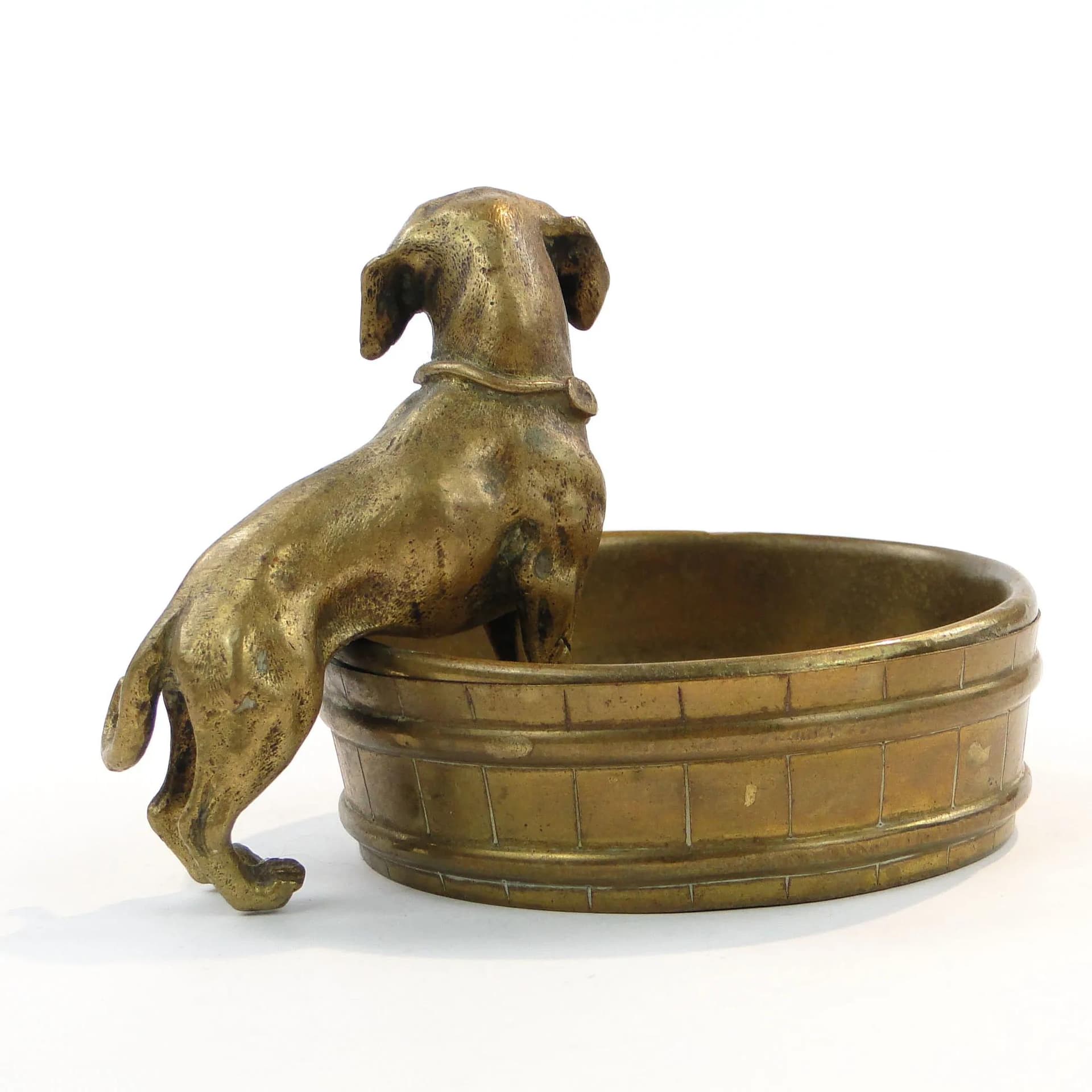 Wizytownik, brąz wiedeński ciemnobrązowy, Austria, XIX wiek - 34861