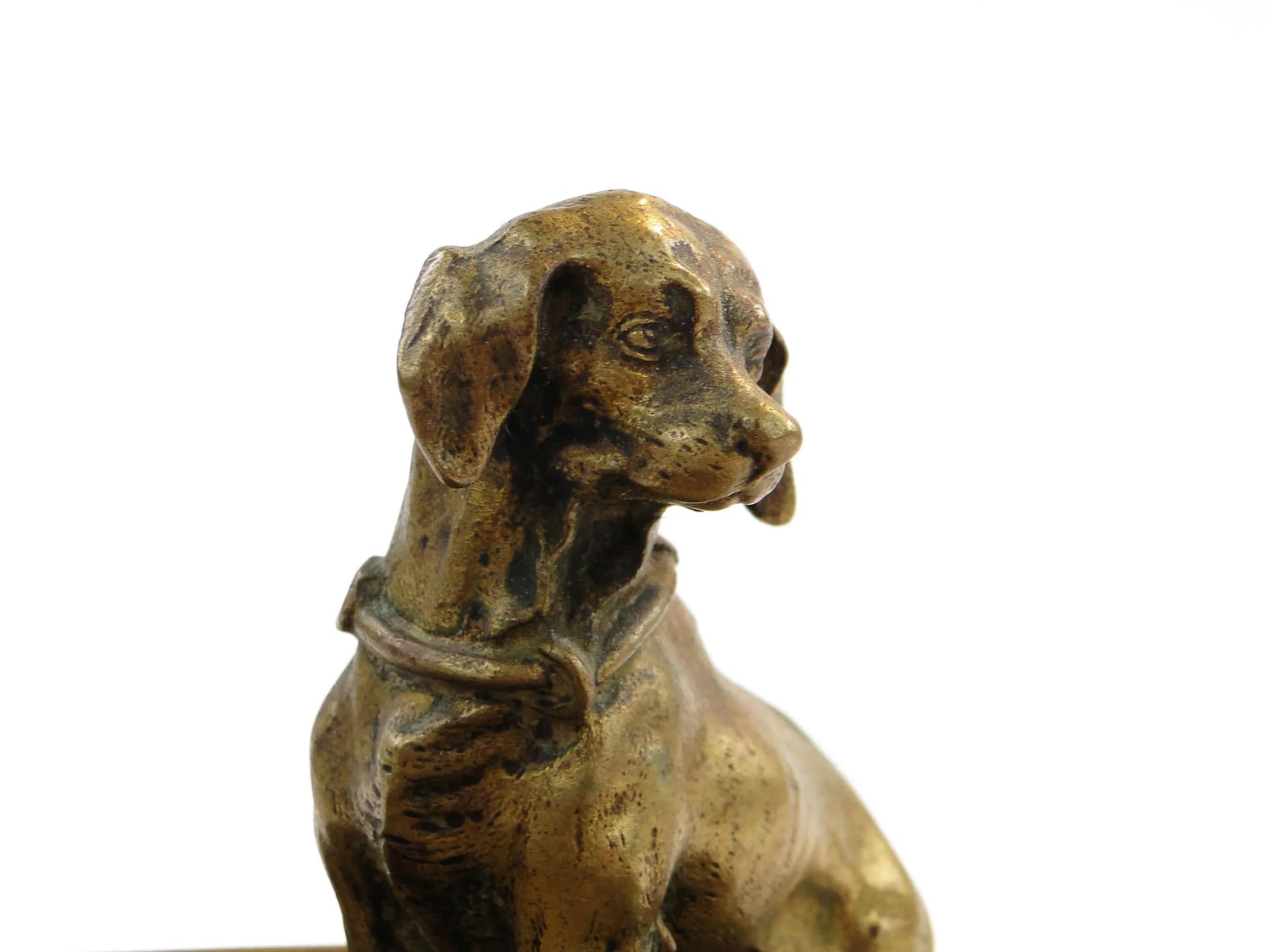 Wizytownik, brąz wiedeński ciemnobrązowy, Austria, XIX wiek - 34863