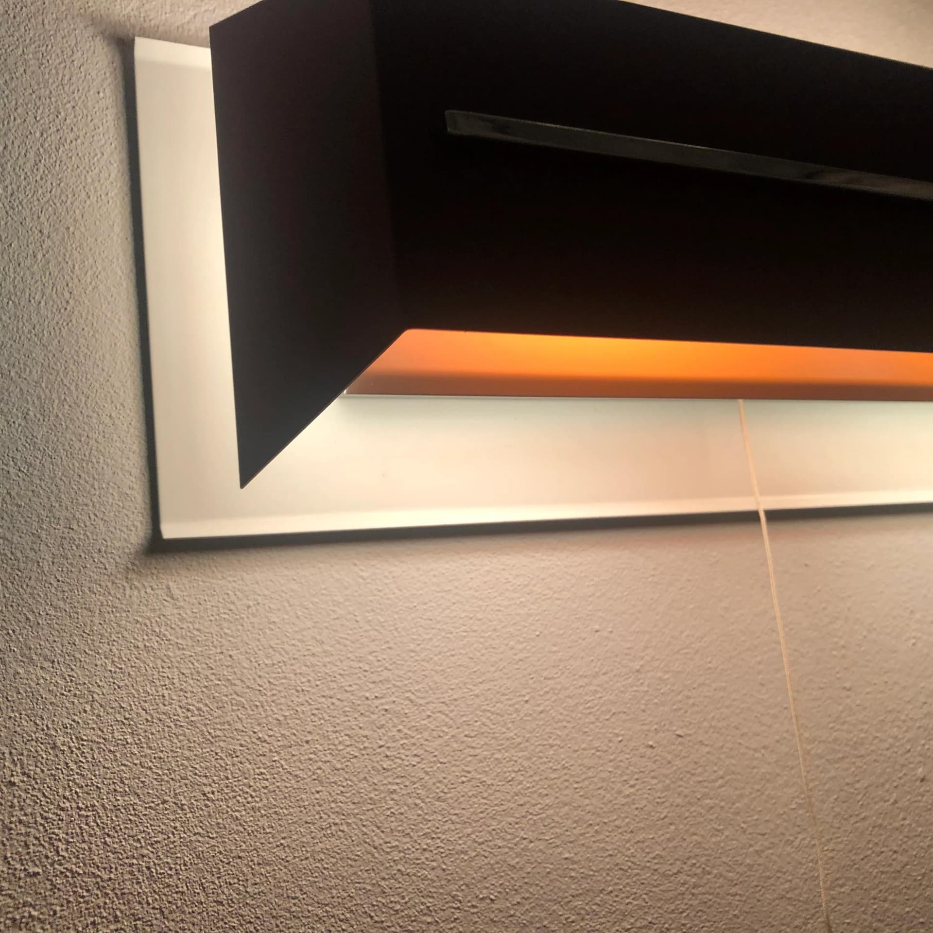 Para kinkietów modernistycznych, maroon, metal, N-Leuchten, Niemcy, lata 70. - 34971