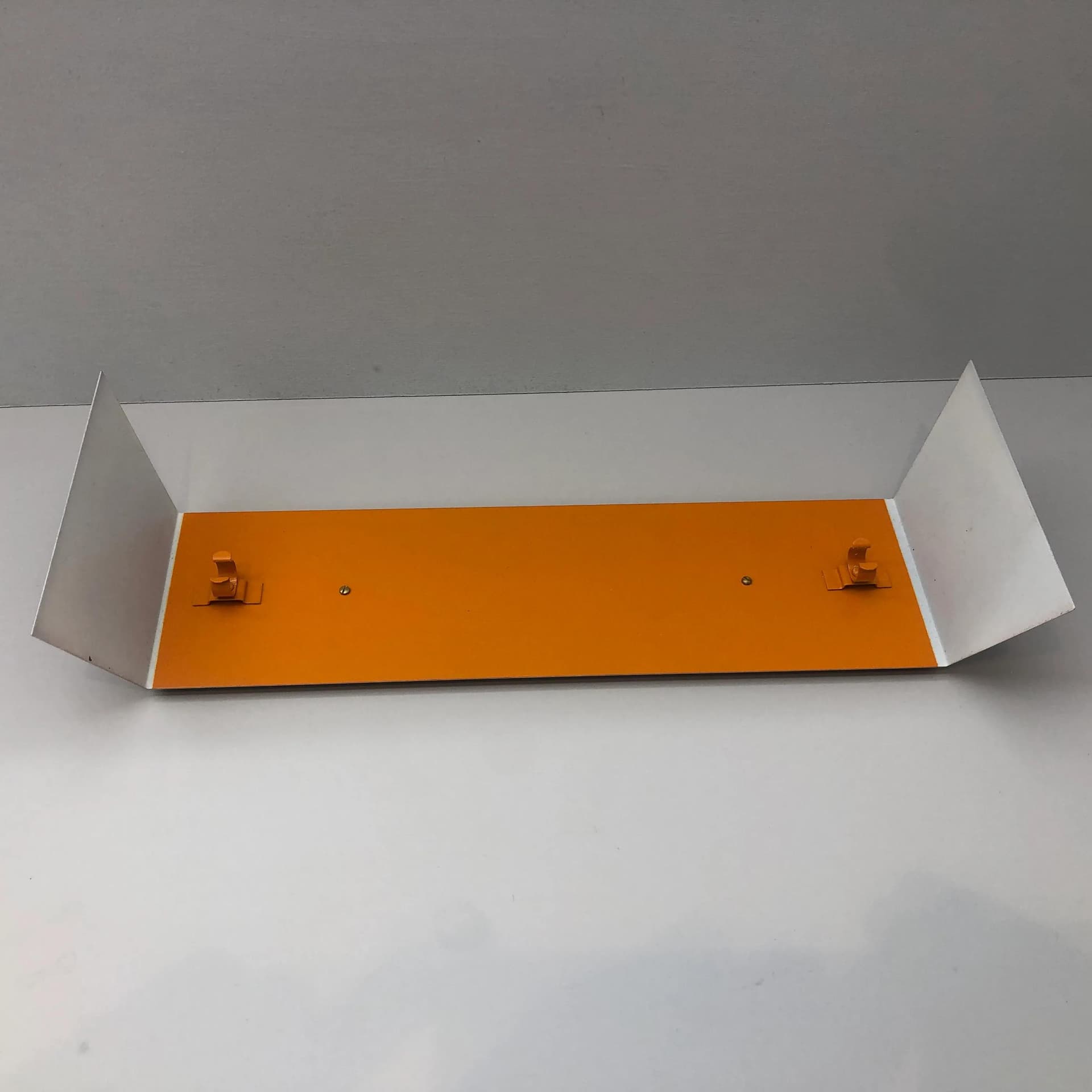 Para kinkietów modernistycznych, maroon, metal, N-Leuchten, Niemcy, lata 70. - 34967