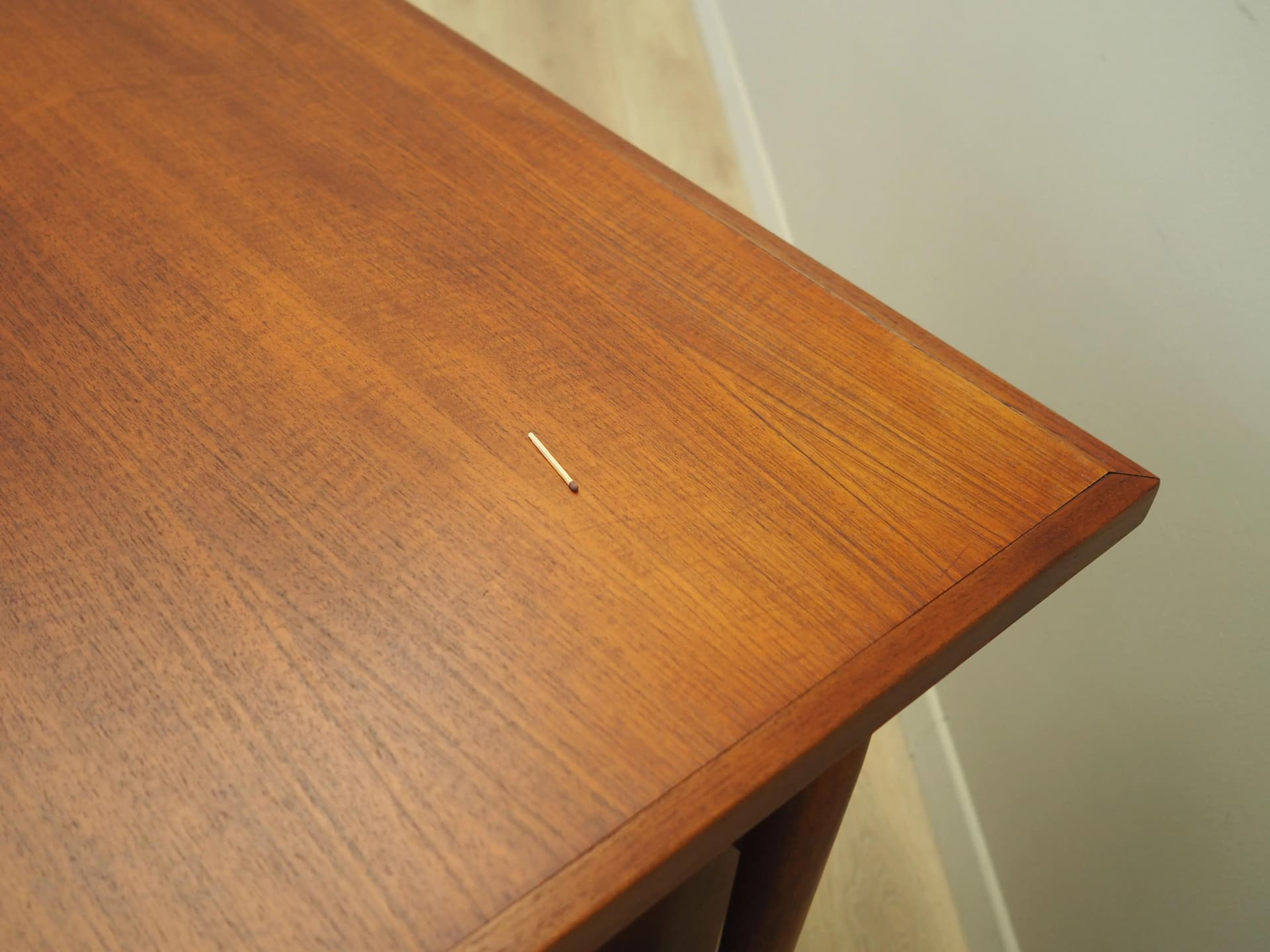 Desk, model 207, brown teak wood, by A. Vodder, for Sibast, Denmark, 1960s. - 35277