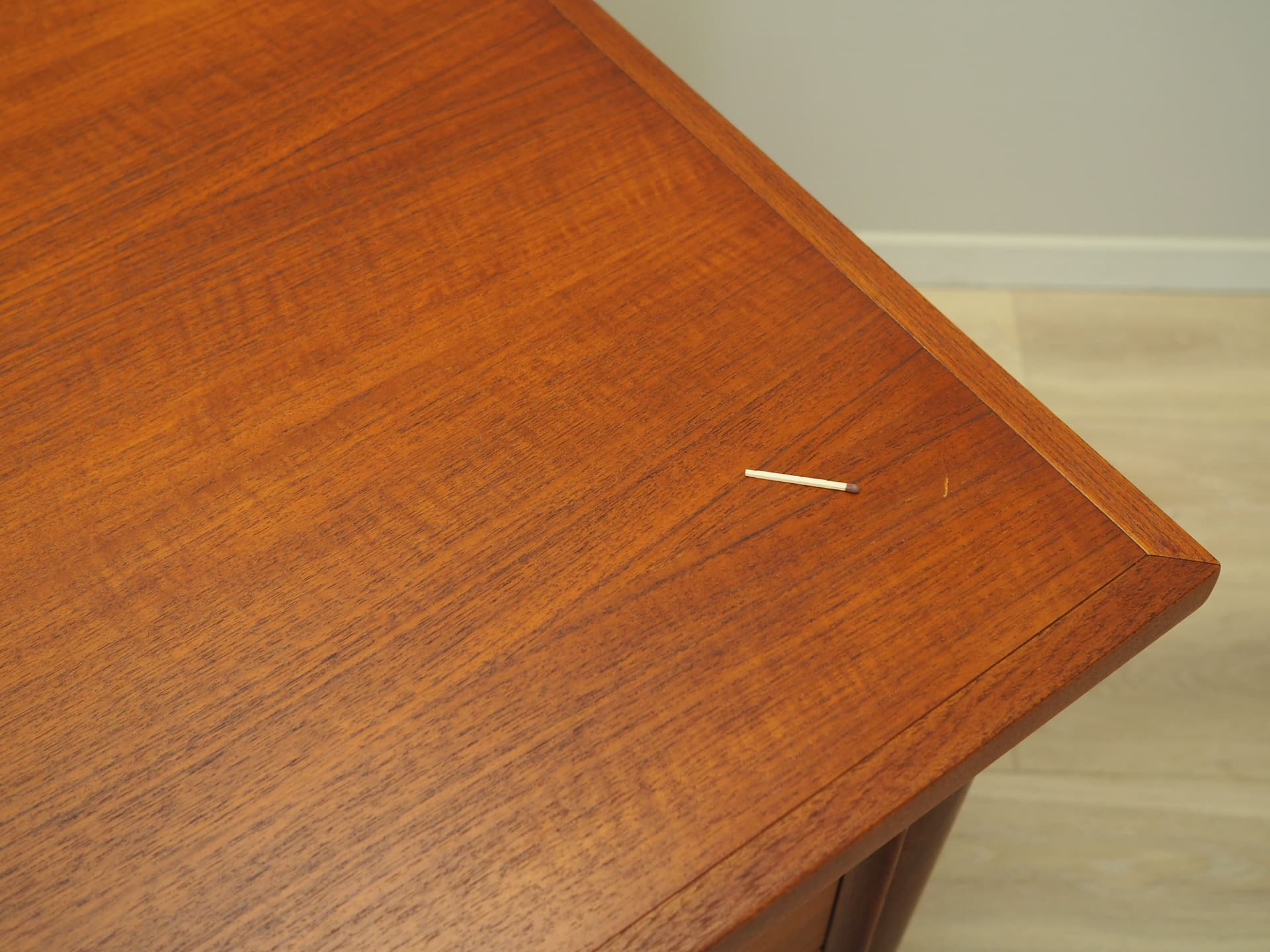 Desk, model 207, brown teak wood, by A. Vodder, for Sibast, Denmark, 1960s. - 63448