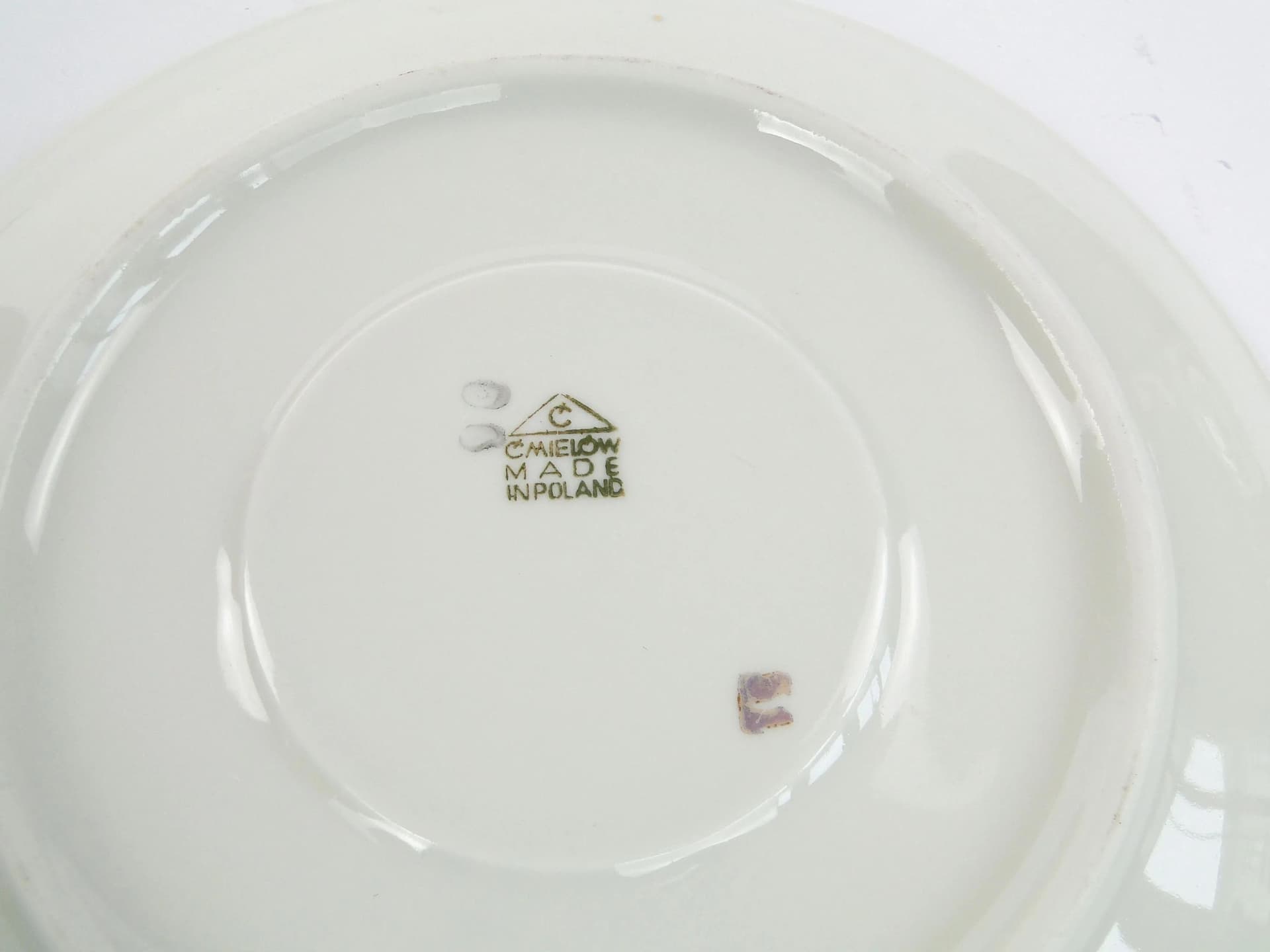 Zestaw śniadaniowy June, porcelana turkusowa, proj. W. Potacki, Ćmielów, Polska, lata 60. - 35426