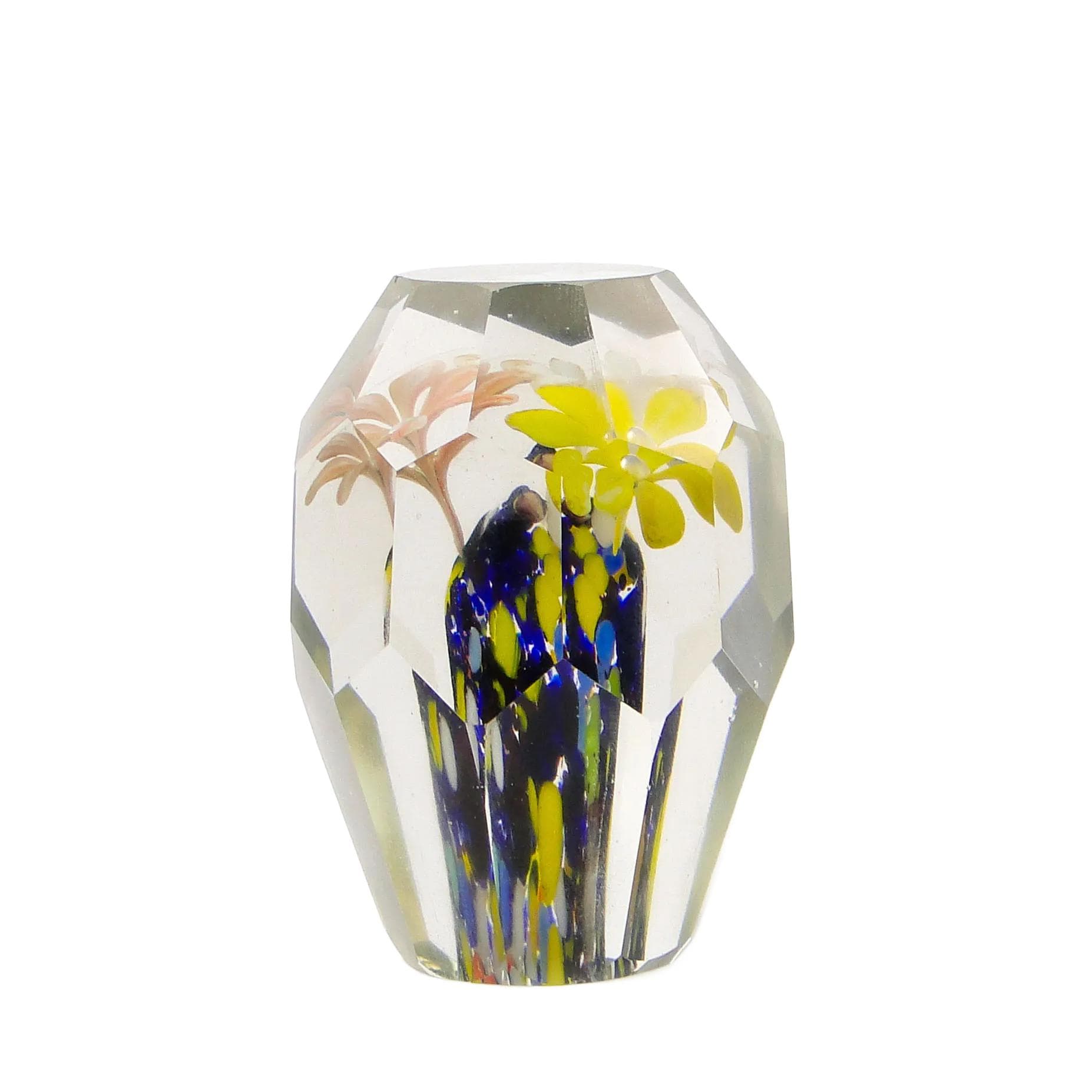 Crystal Art Nouveau Paperweight, Austria-Hungary, 1900s