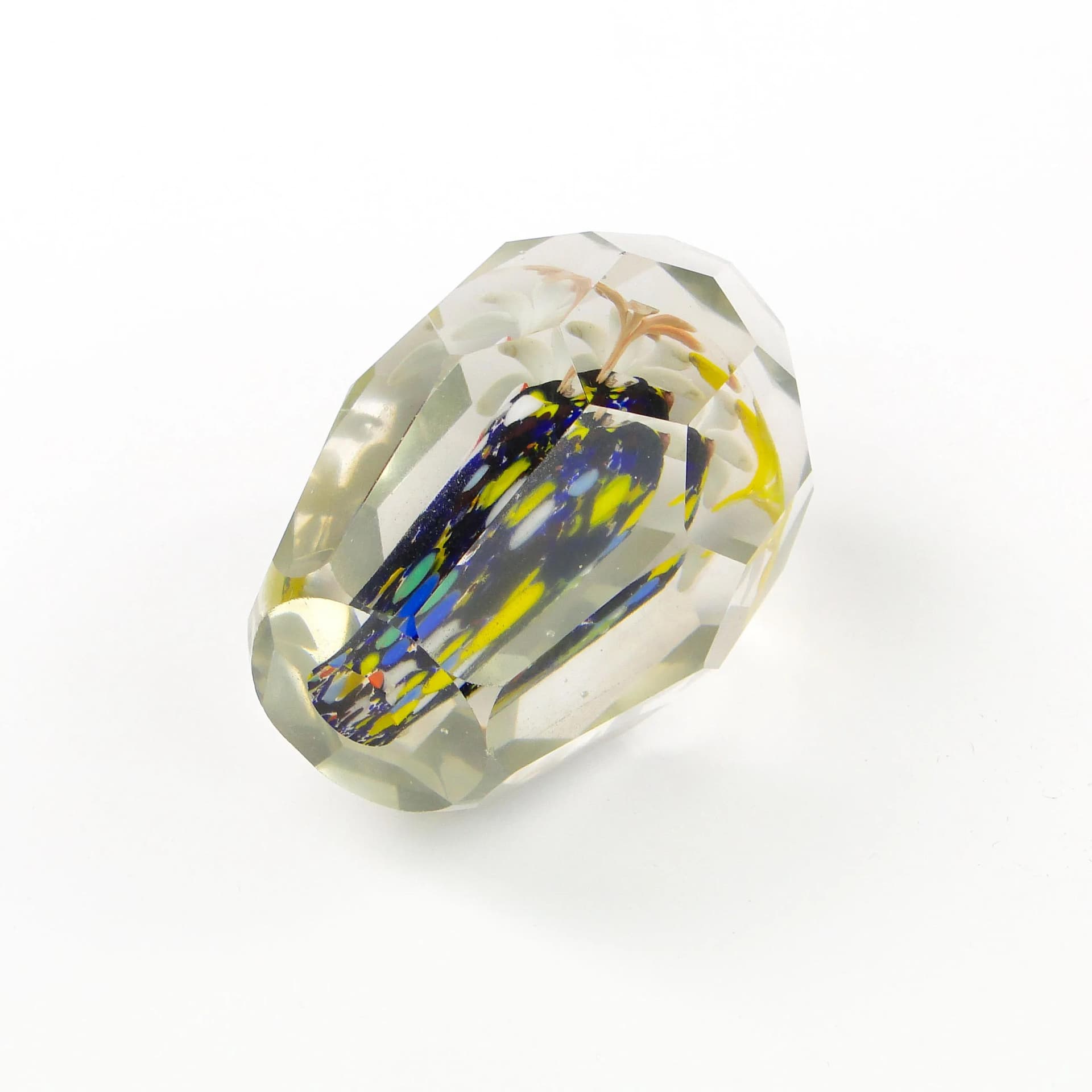 Crystal Art Nouveau Paperweight, Austria-Hungary, 1900s - 35416